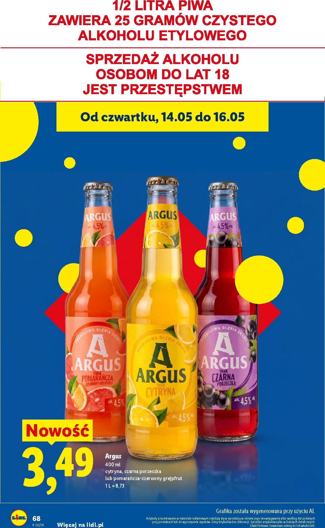 lidl - Nowa gazetka Lidl ważna od 14.05.2026 do 16.05.2026 - page: 74
