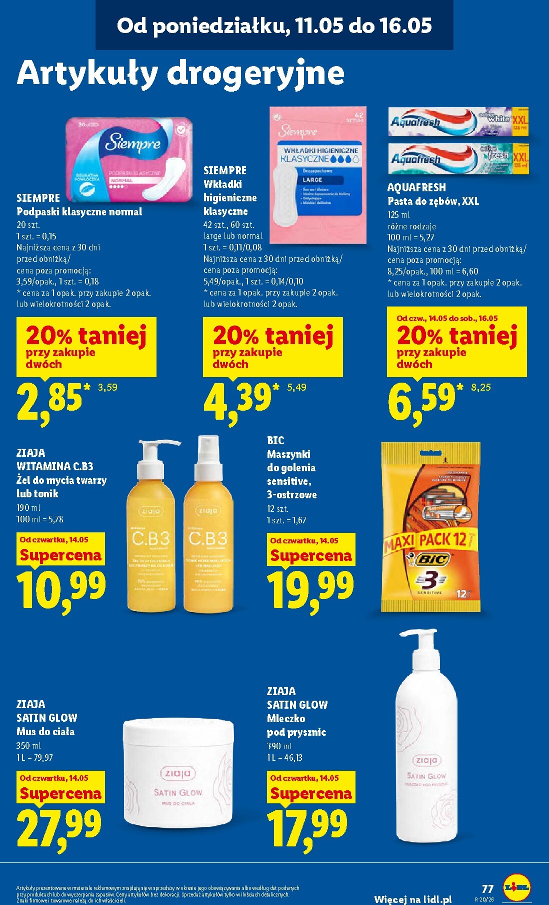 lidl - Aktualna gazetka Lidl ważna od 14.05.2026 do 16.05.2026 - page: 85