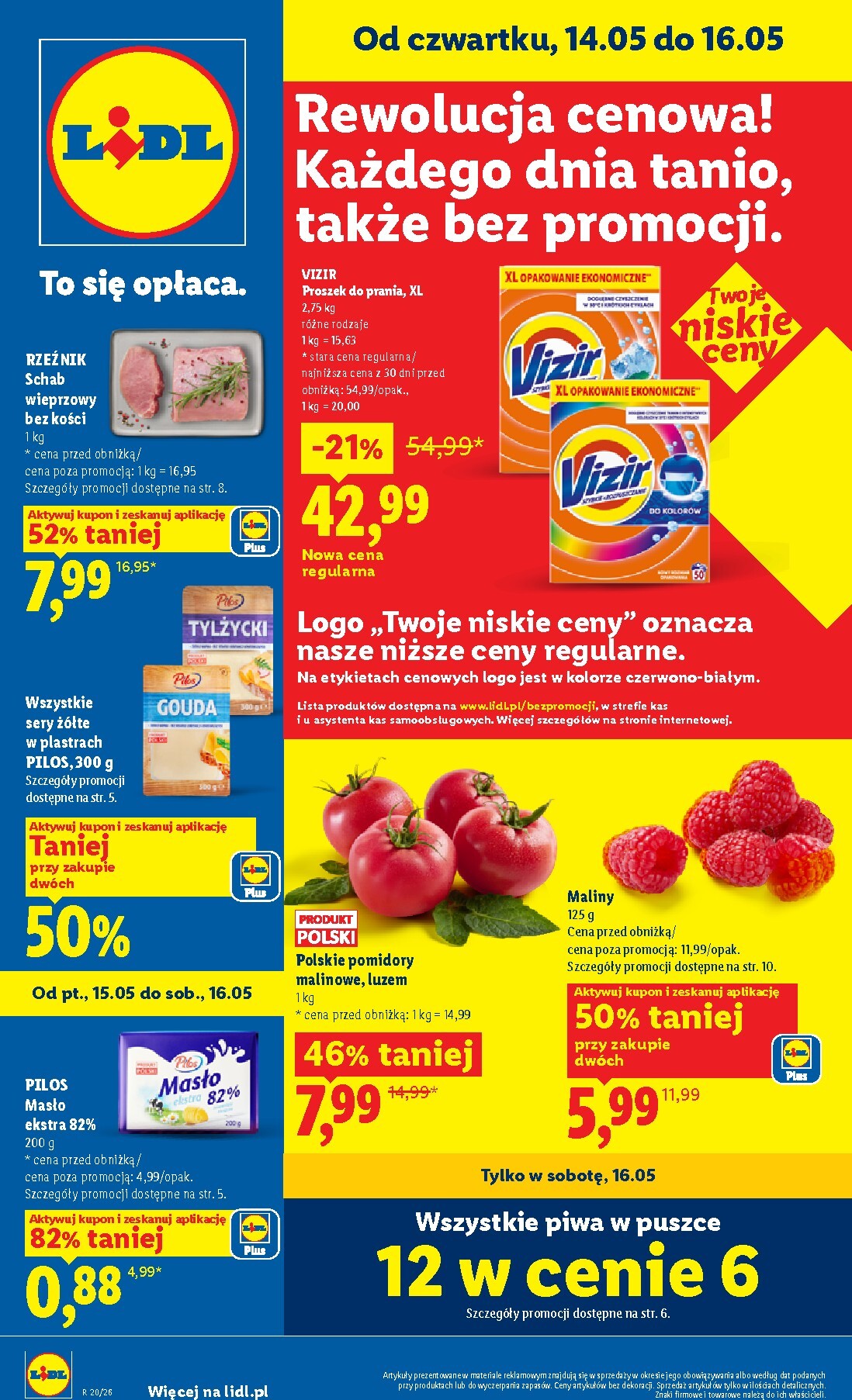 lidl - Aktualna gazetka Lidl ważna od 14.05.2026 do 16.05.2026 - page: 1