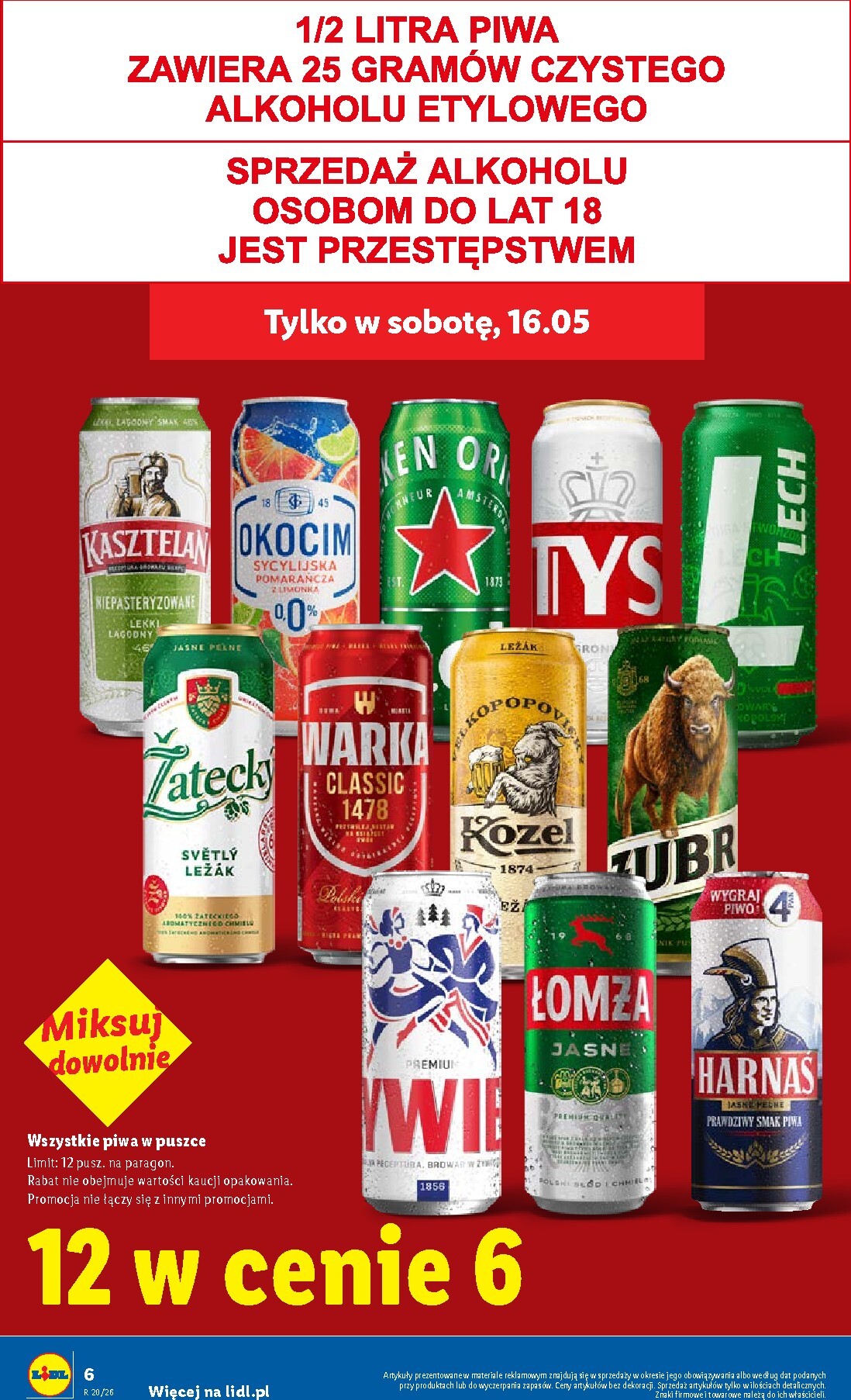 lidl - Aktualna gazetka Lidl ważna od 14.05.2026 do 16.05.2026 - page: 6