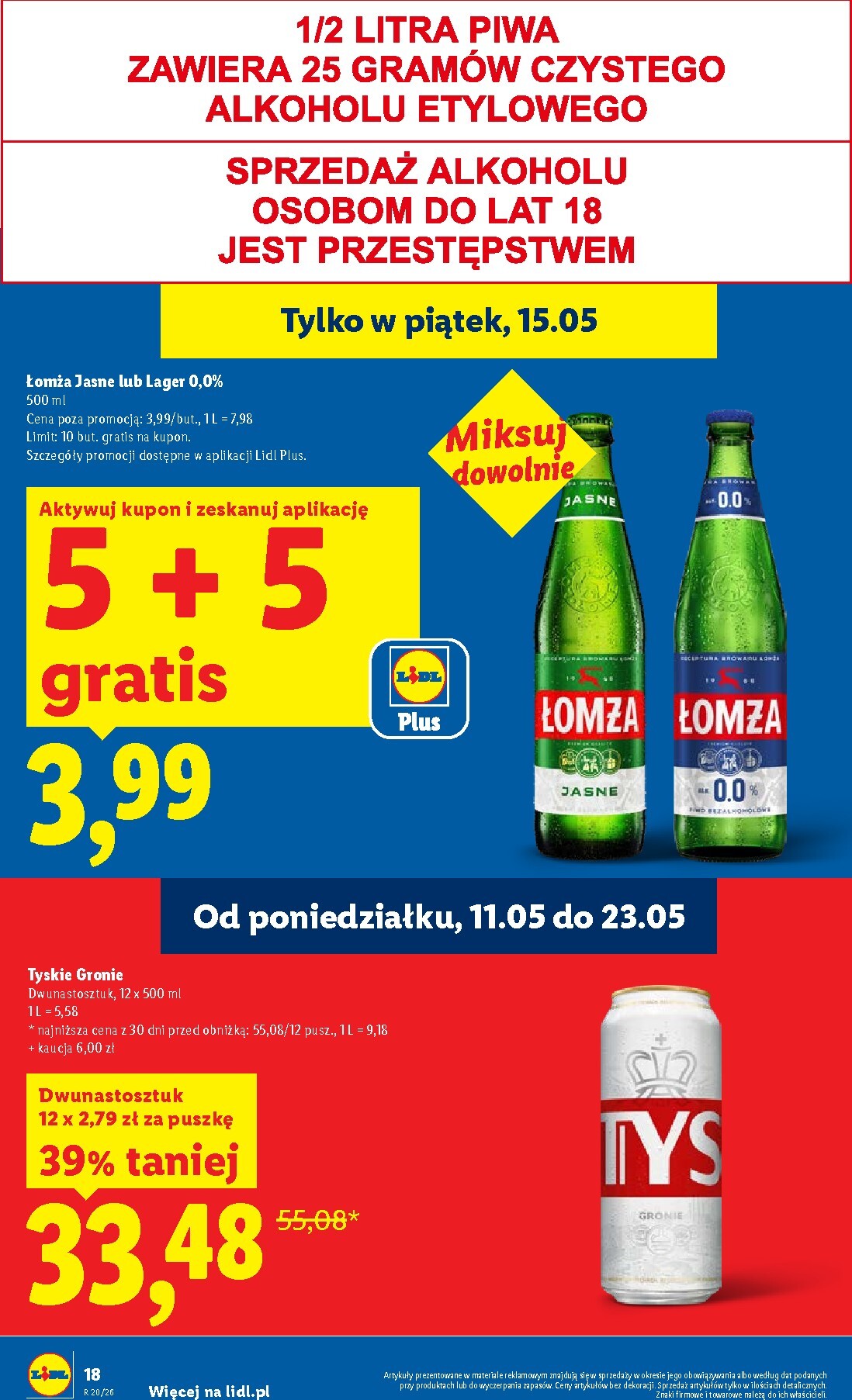 lidl - Aktualna gazetka Lidl ważna od 14.05.2026 do 16.05.2026 - page: 18