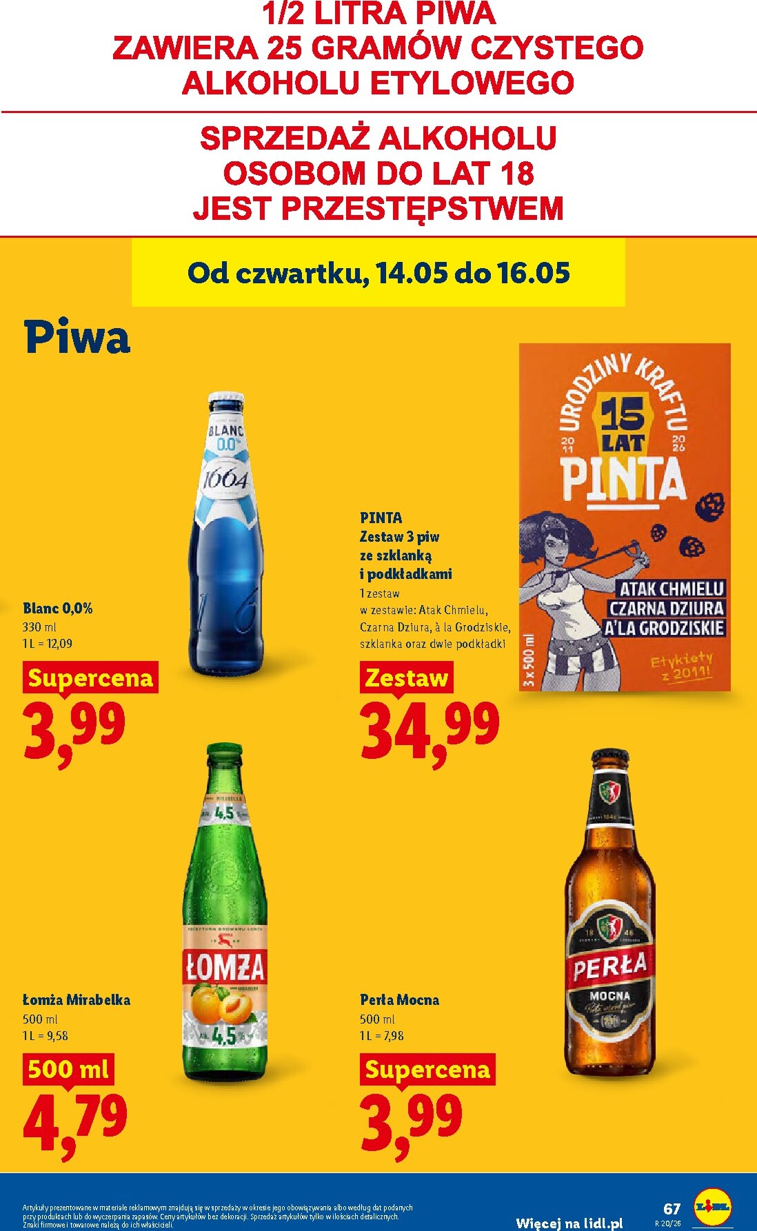 lidl - Aktualna gazetka Lidl ważna od 14.05.2026 do 16.05.2026 - page: 75