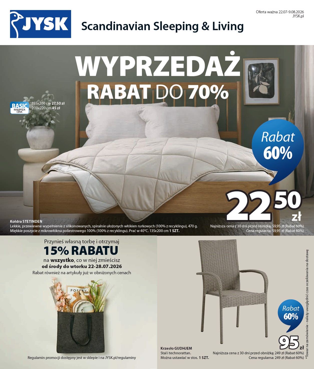 jysk - Aktualna gazetka JYSK ważna od 22.07.2026 do 28.07.2026 - page: 2