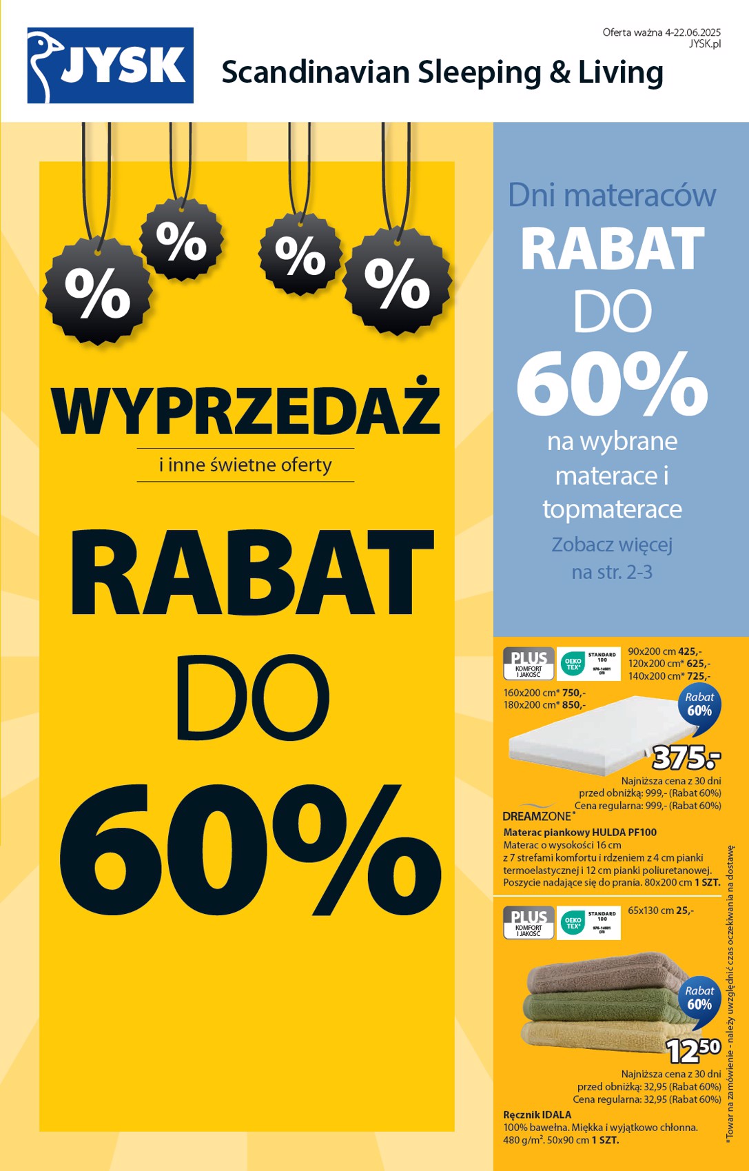 jysk - Gazetka JYSK ważna od 04.06. - 22.06. - page: 1
