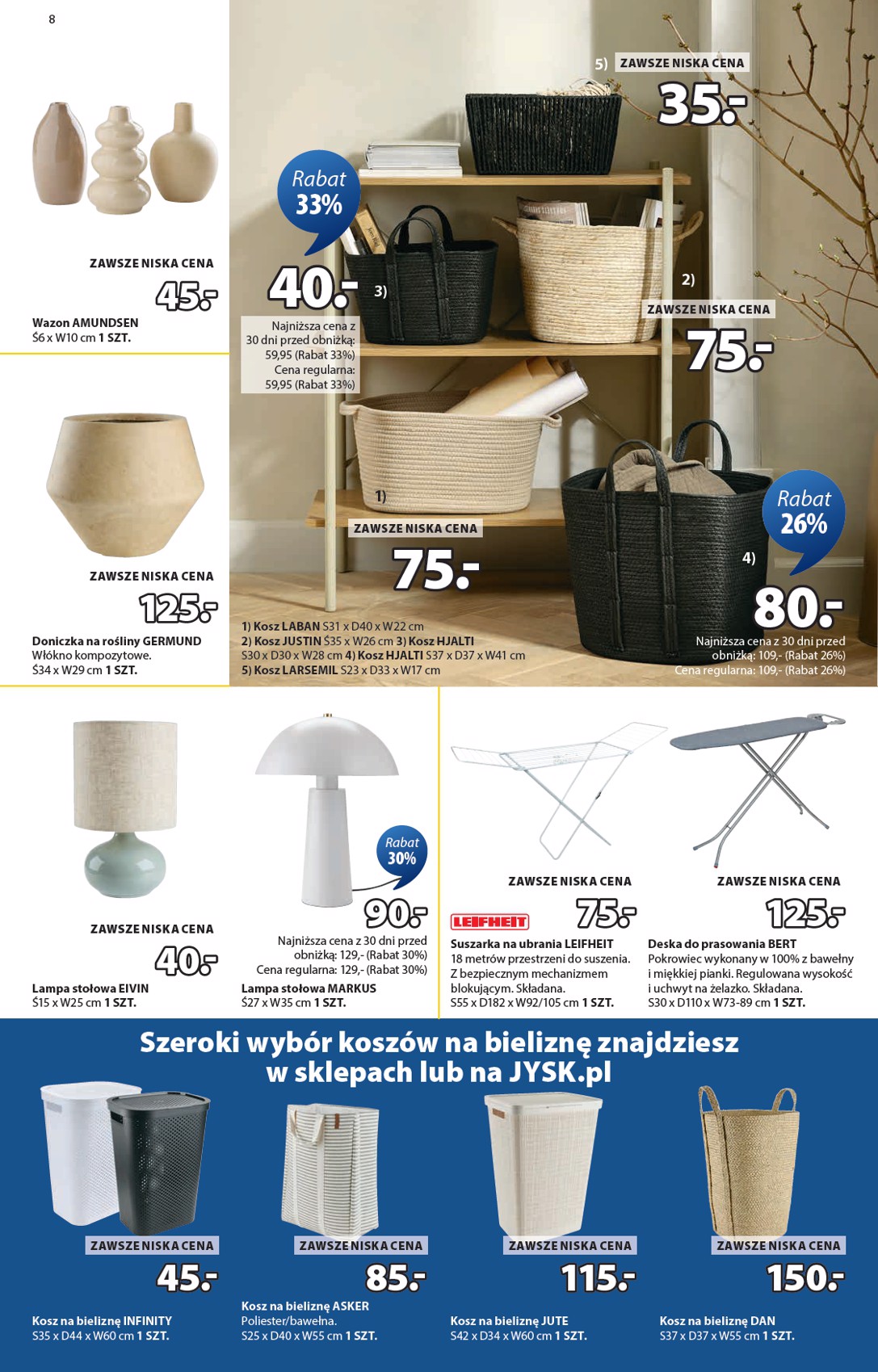 jysk - Gazetka JYSK - ważna od 30.07. do 17.08. - page: 8