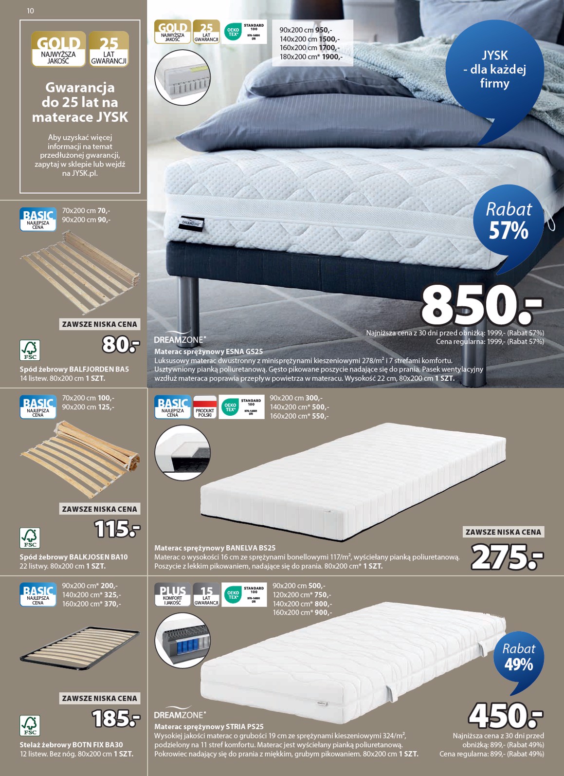 jysk - Gazetka JYSK - ważna od 13.08. do 31.08. - page: 10