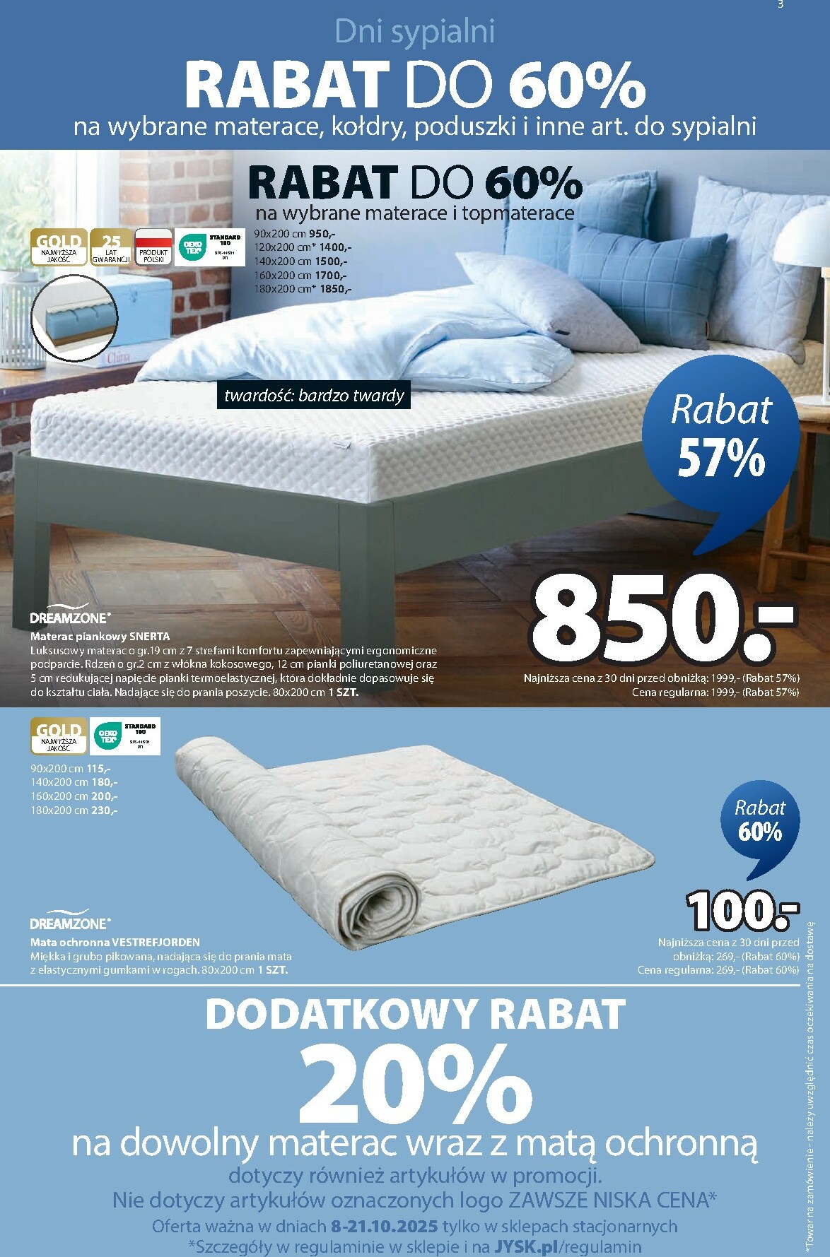 jysk - Gazetka JYSK - ważna od 08.10. do 26.10. - page: 3