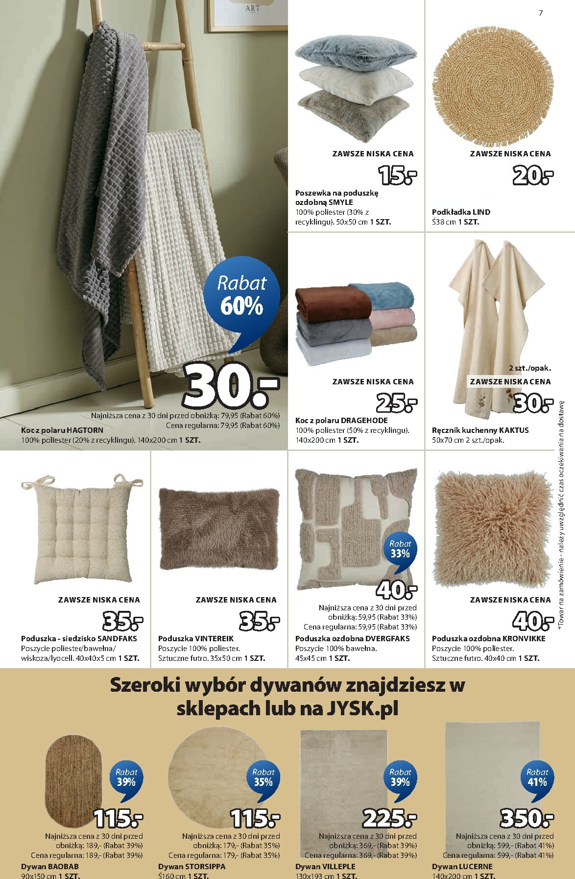 jysk - Gazetka JYSK - ważna od 22.10. do 09.11. - page: 7