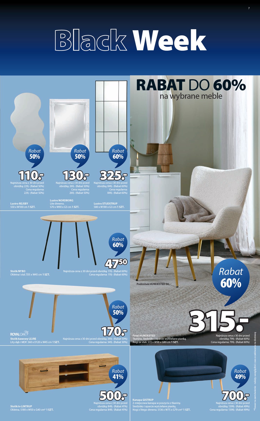 jysk - Gazetka JYSK - Black Friday - ważna od 21.11. do 30.11. - page: 7