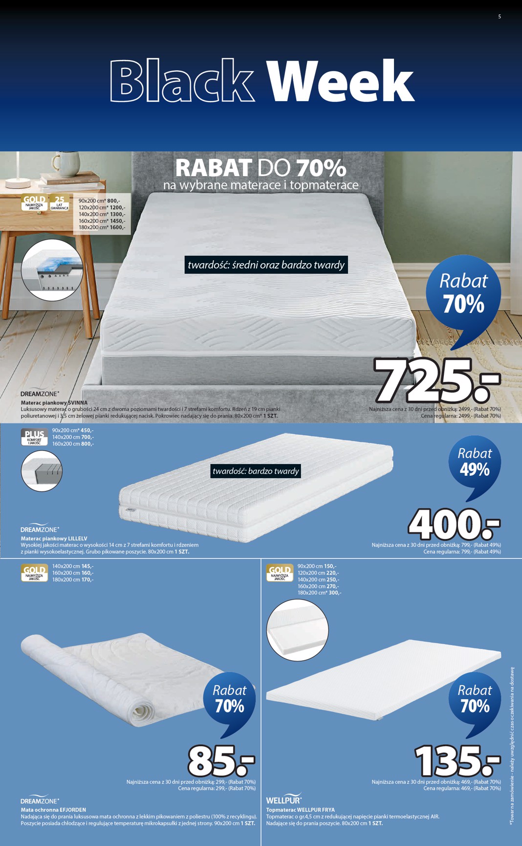 jysk - Gazetka JYSK - Black Friday - ważna od 21.11. do 30.11. - page: 5