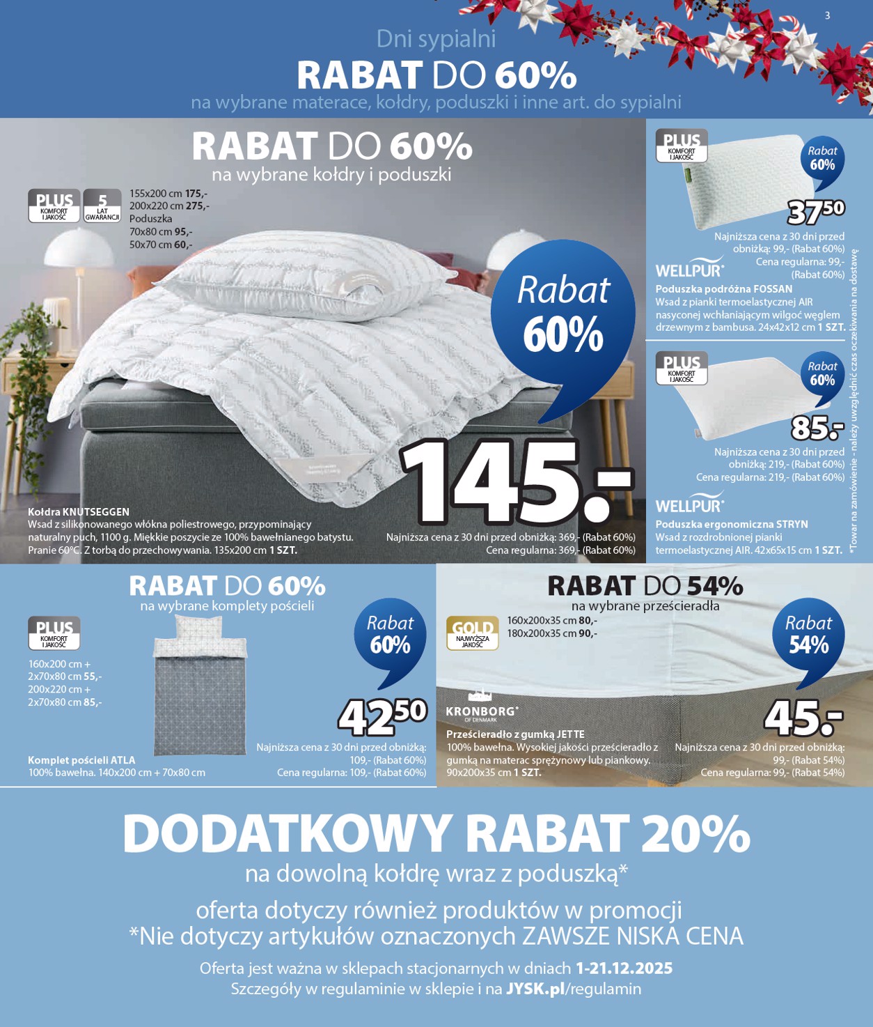 jysk - Gazetka JYSK - ważna od 01.12. do 21.12. - page: 3