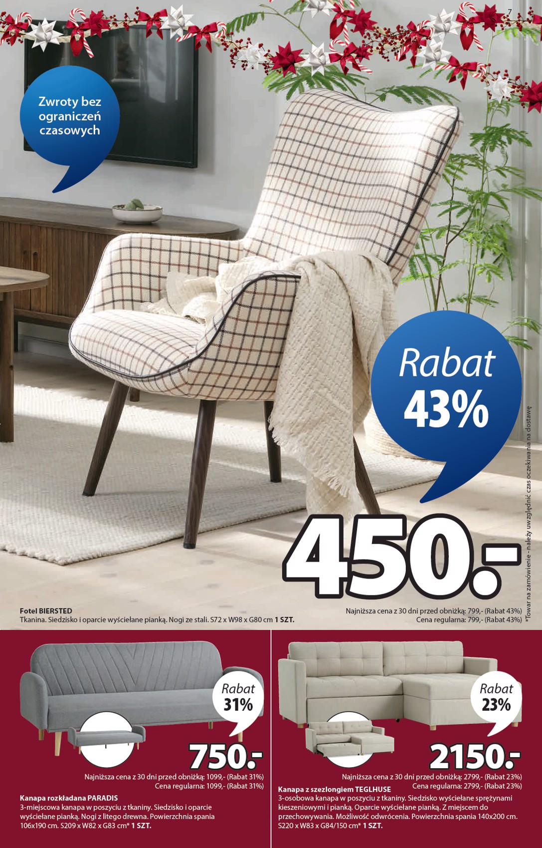 jysk - Gazetka JYSK - ważna od 10.12. do 28.12. - page: 7