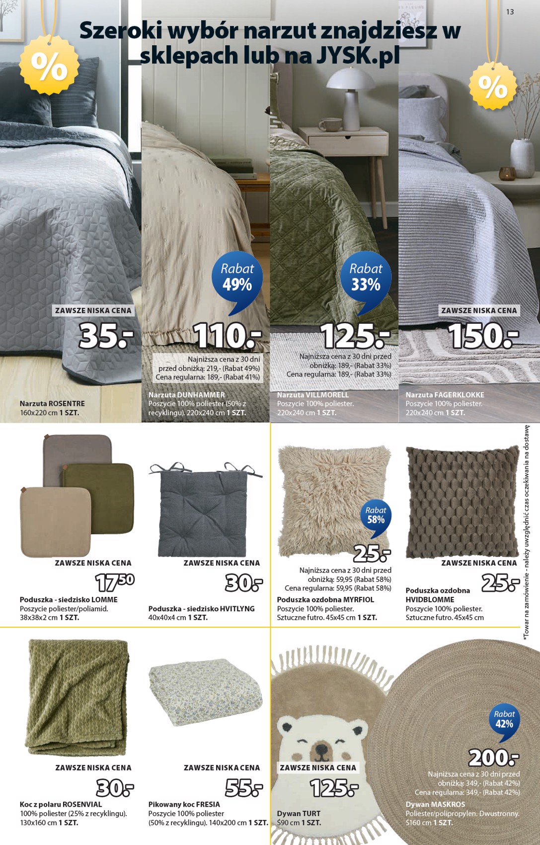 jysk - Gazetka JYSK - ważna od 14.01. do 27.01. - page: 13