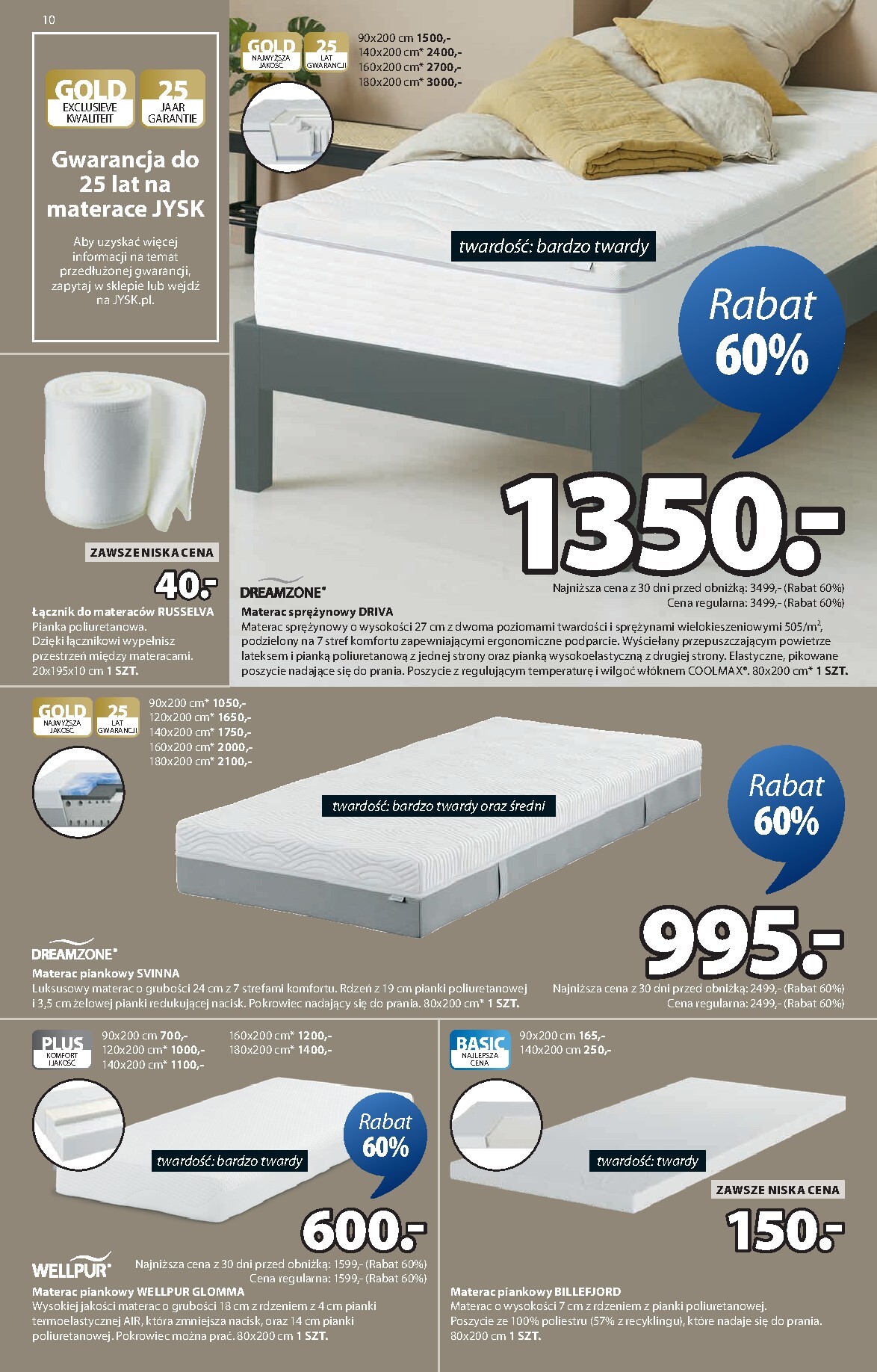 jysk - Gazetka JYSK - ważna od 04.03.2026 do 22.03.2026 - page: 10
