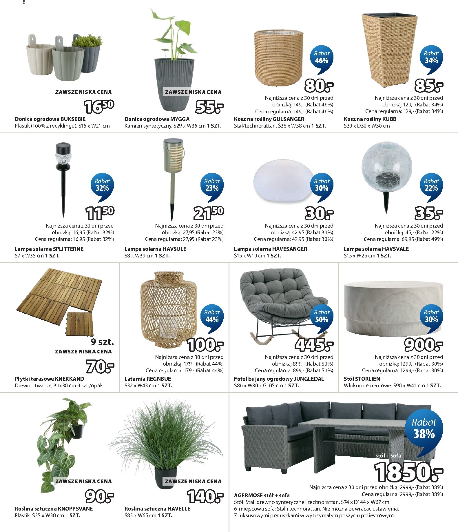 jysk - Gazetka JYSK - ważna od 18.03.2026 do 05.04.2026 - page: 8