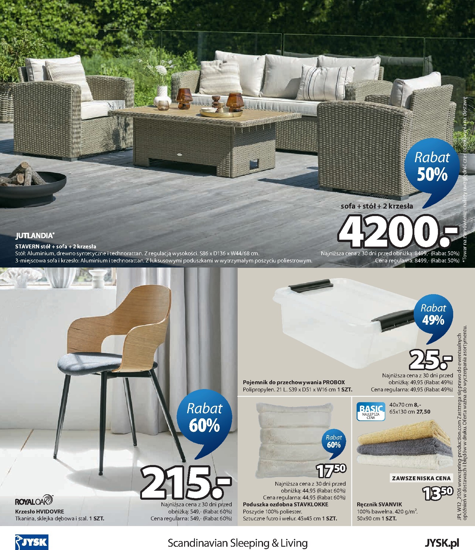 jysk - Gazetka JYSK - ważna od 18.03.2026 do 05.04.2026 - page: 12