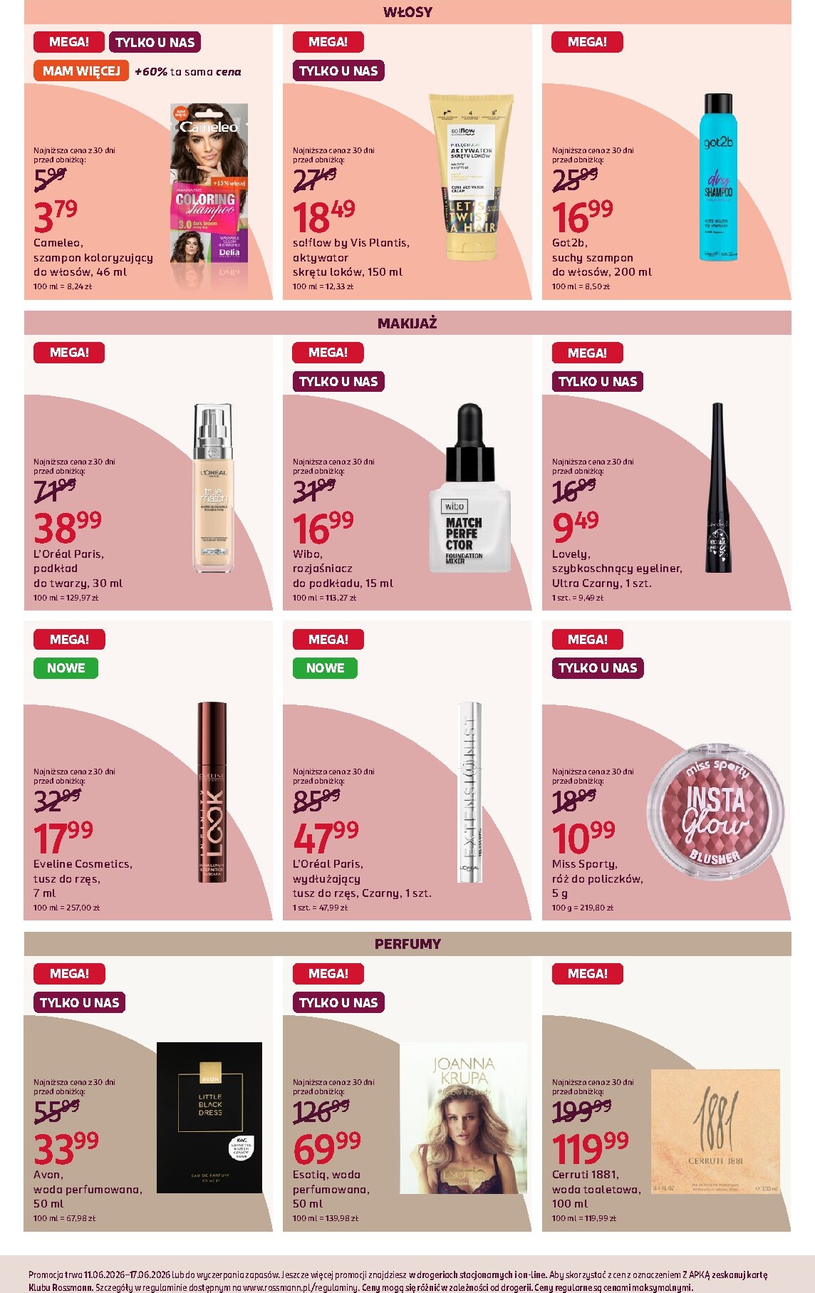 rossmann - Aktualna gazetka Rossmann ważna od 11.06.2026 do 17.06.2026 - page: 6