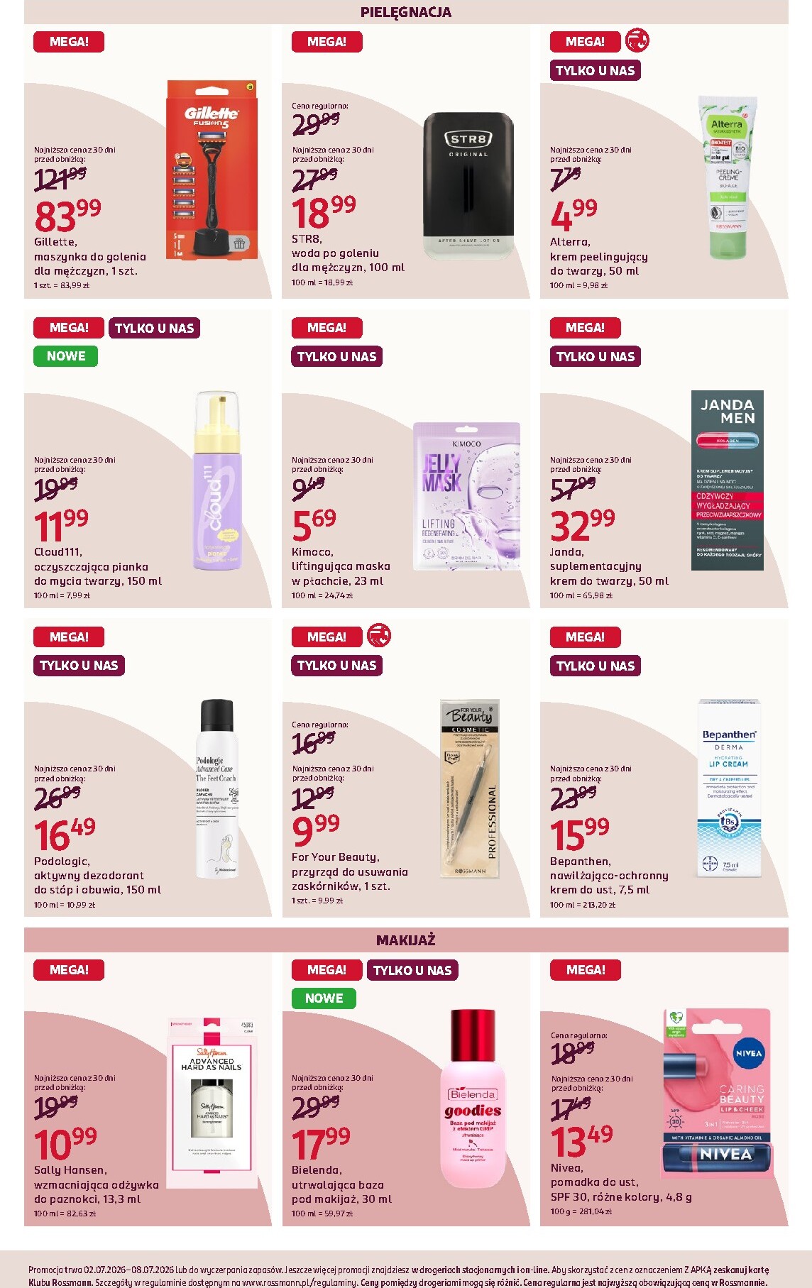 rossmann - Aktualna gazetka Rossmann ważna od 02.07.2026 do 08.07.2026 - page: 4