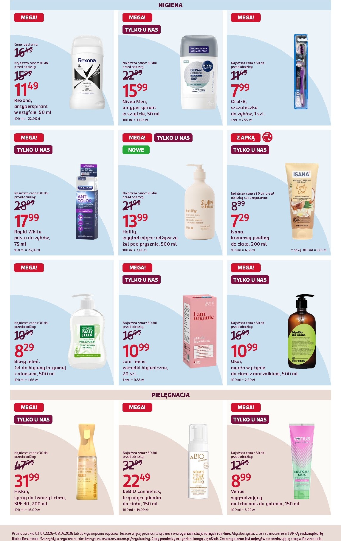 rossmann - Aktualna gazetka Rossmann ważna od 02.07.2026 do 08.07.2026 - page: 3