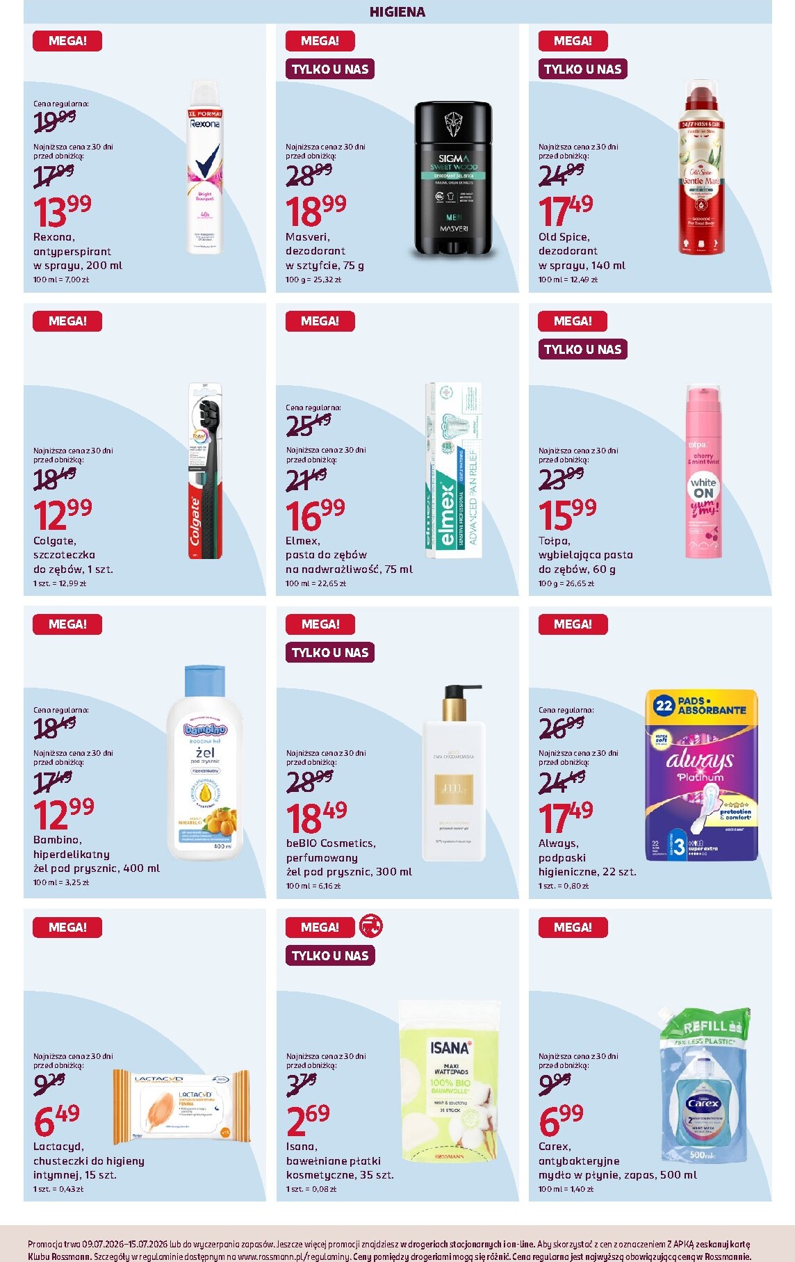 rossmann - Aktualna gazetka Rossmann ważna od 09.07.2026 do 15.07.2026 - page: 3