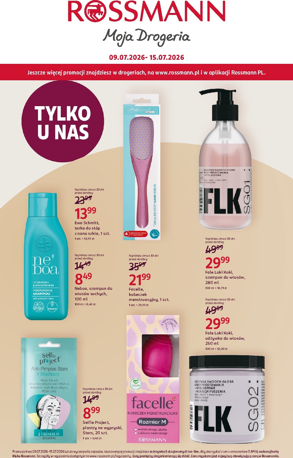 rossmann - Aktualna gazetka Rossmann ważna od 09.07.2026 do 15.07.2026