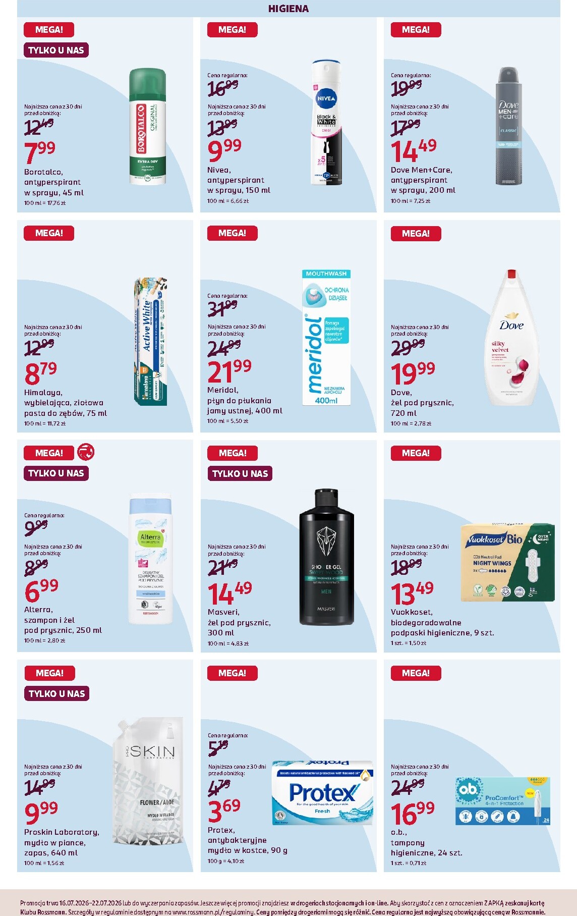 rossmann - Aktualna gazetka Rossmann ważna od 16.07.2026 do 22.07.2026 - page: 3