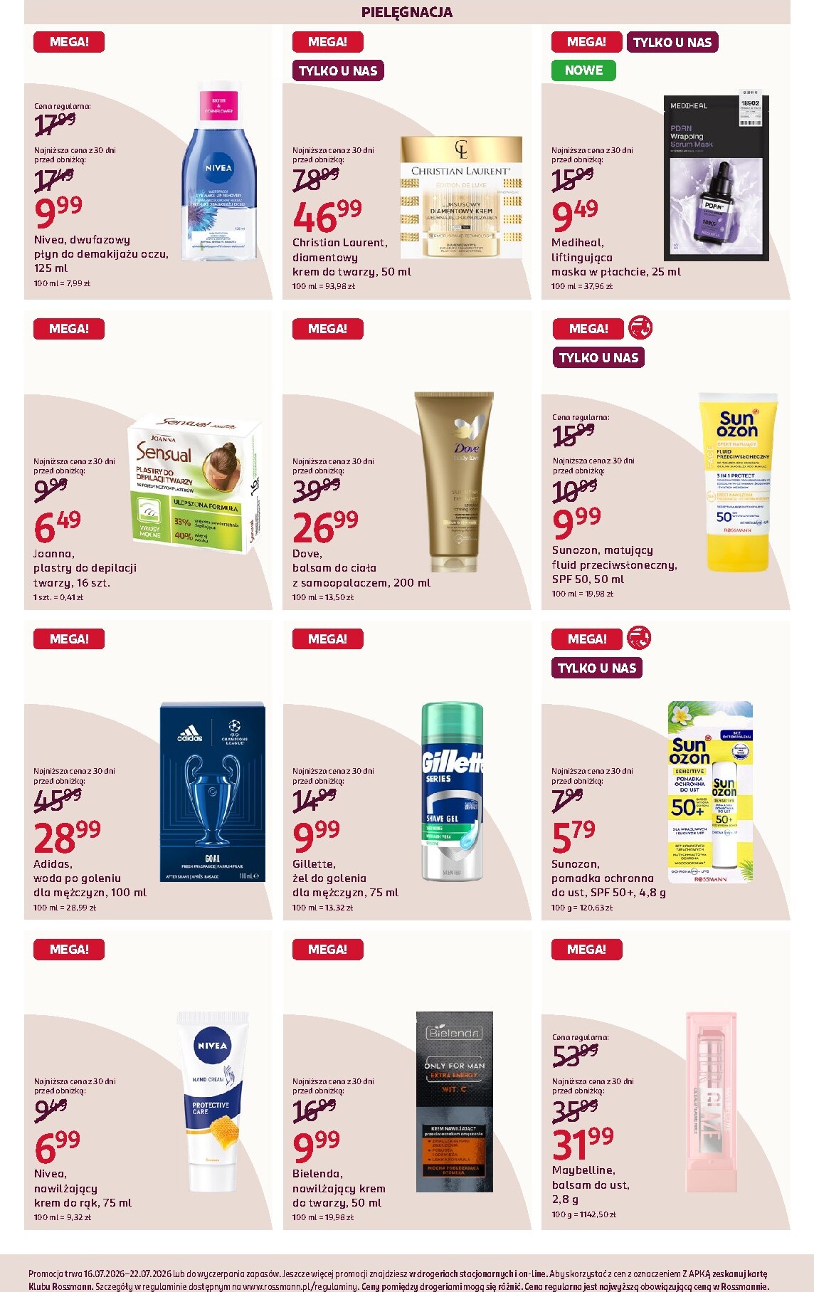 rossmann - Aktualna gazetka Rossmann ważna od 16.07.2026 do 22.07.2026 - page: 4