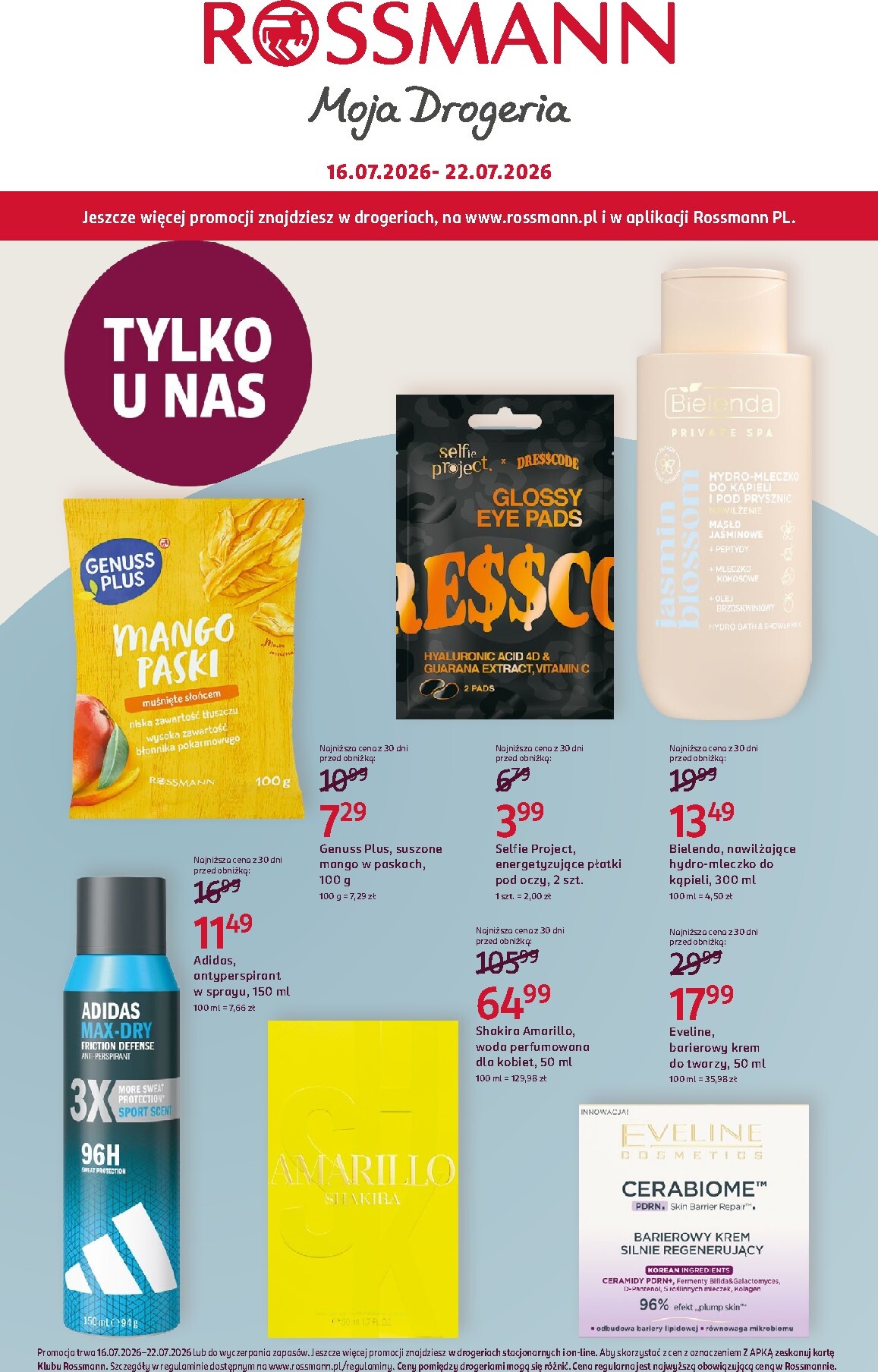 rossmann - Aktualna gazetka Rossmann ważna od 16.07.2026 do 22.07.2026