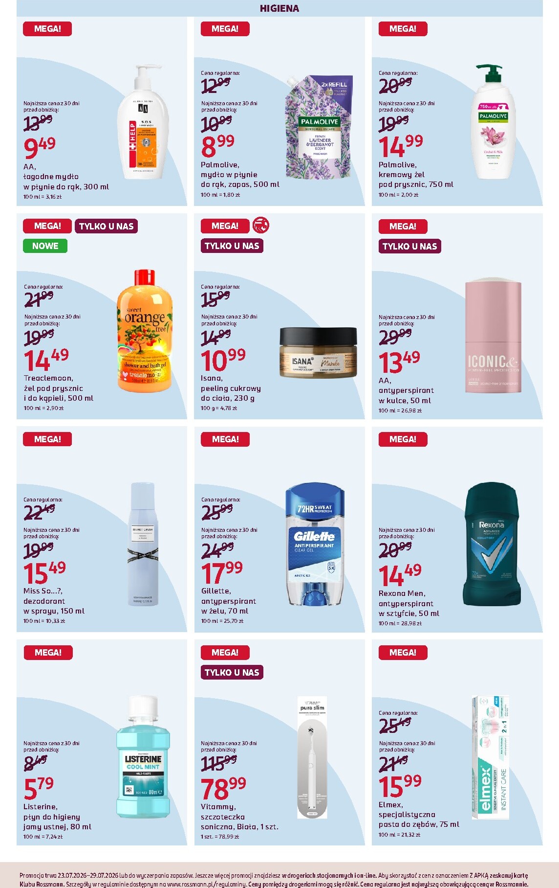 rossmann - Aktualna gazetka Rossmann ważna od 23.07.2026 do 29.07.2026 - page: 3