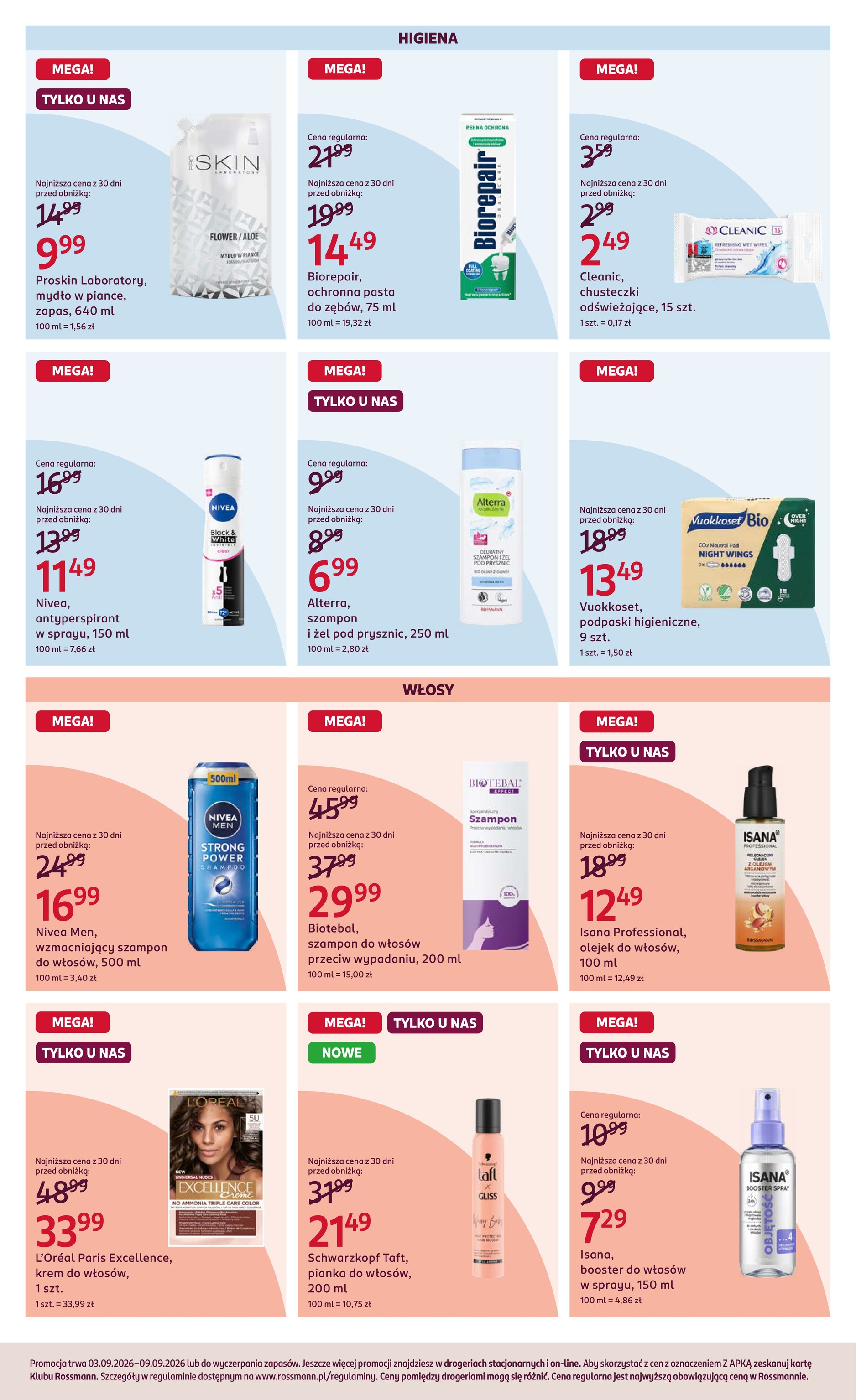 rossmann - Aktualna gazetka Rossmann ważna od 03.09.2026 do 09.09.2026 - page: 4