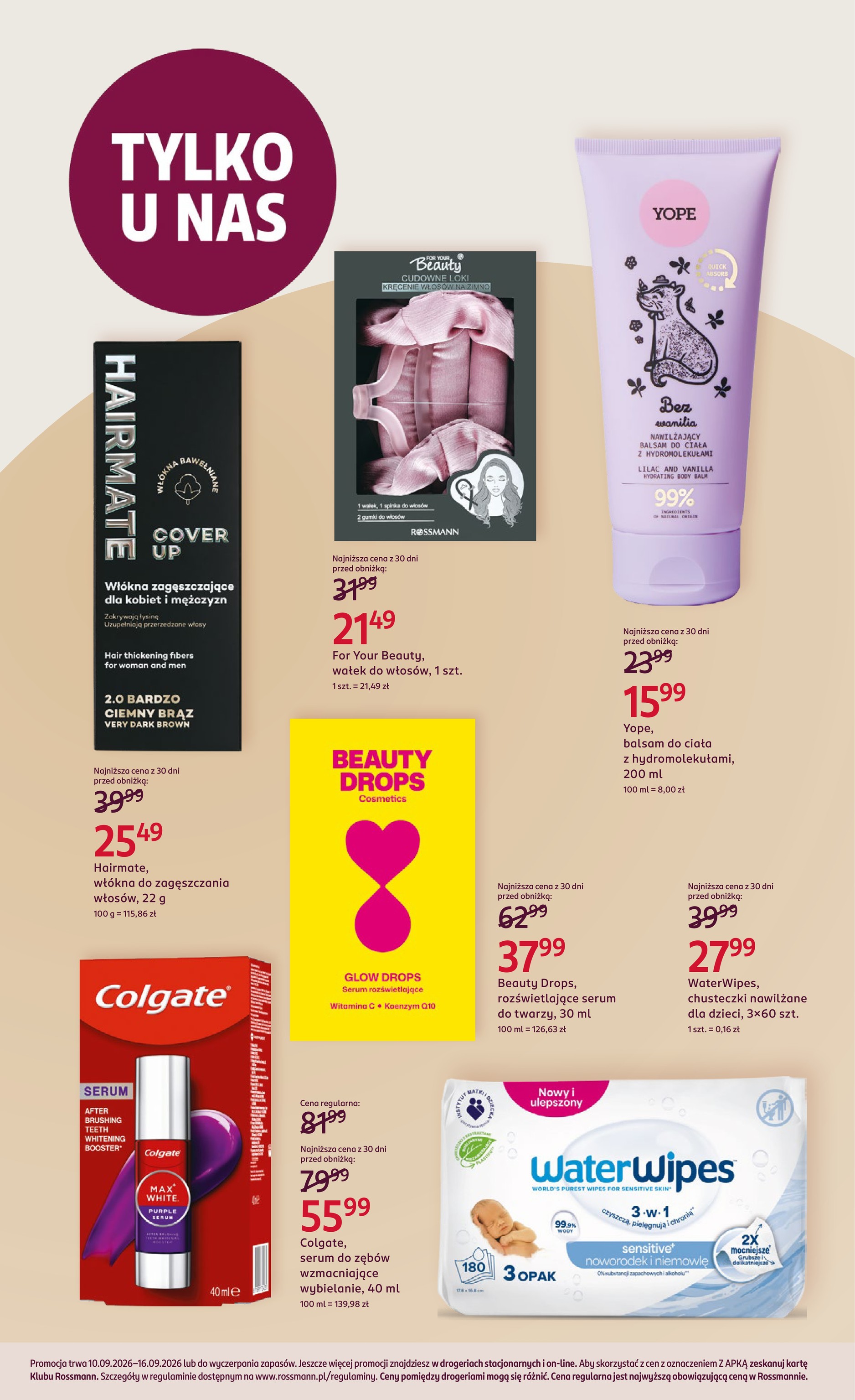 rossmann - Aktualna gazetka Rossmann ważna od 10.09.2026 do 16.09.2026 - page: 3