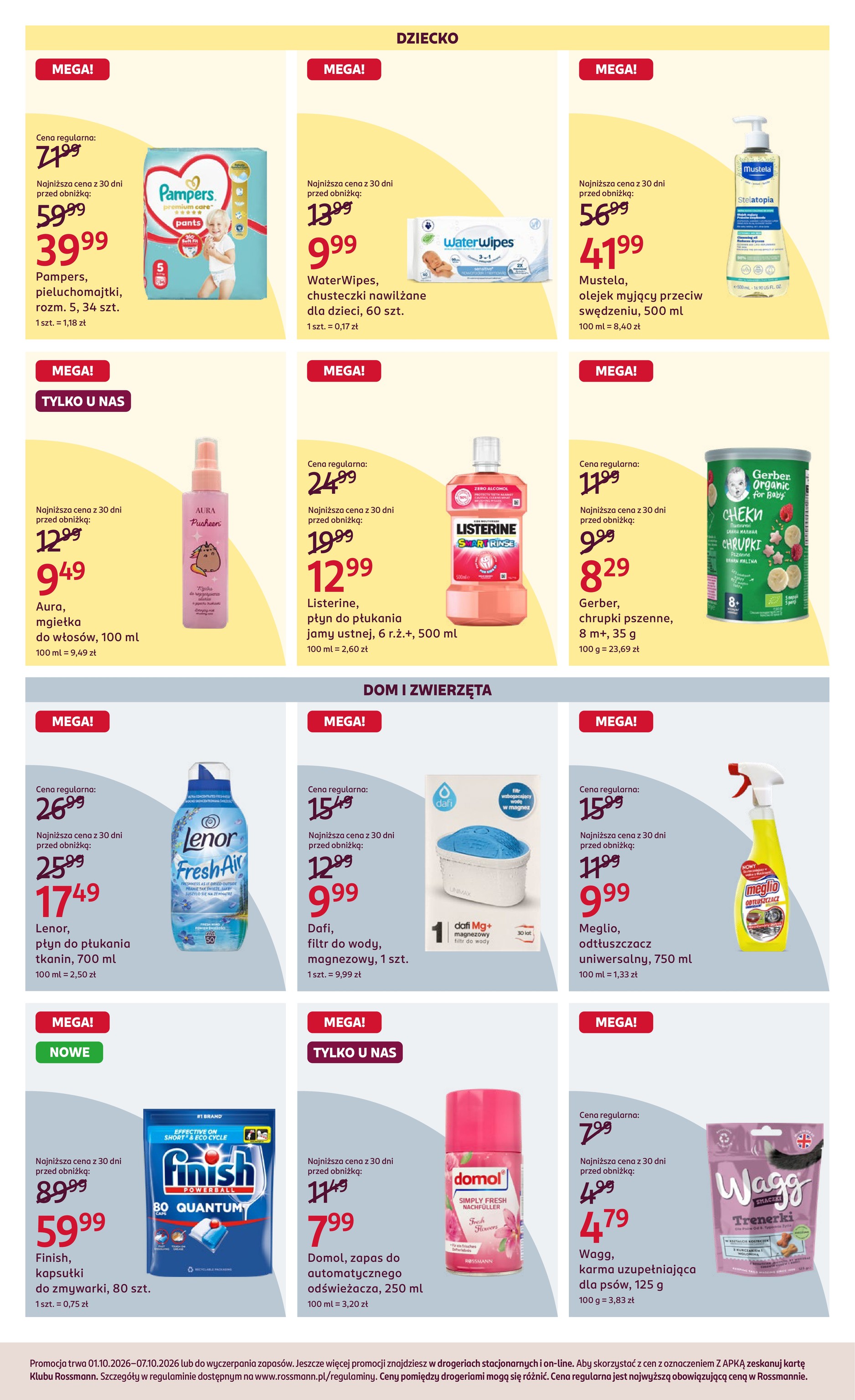 rossmann - Aktualna gazetka Rossmann ważna od 01.10.2026 do 07.10.2026 - page: 4