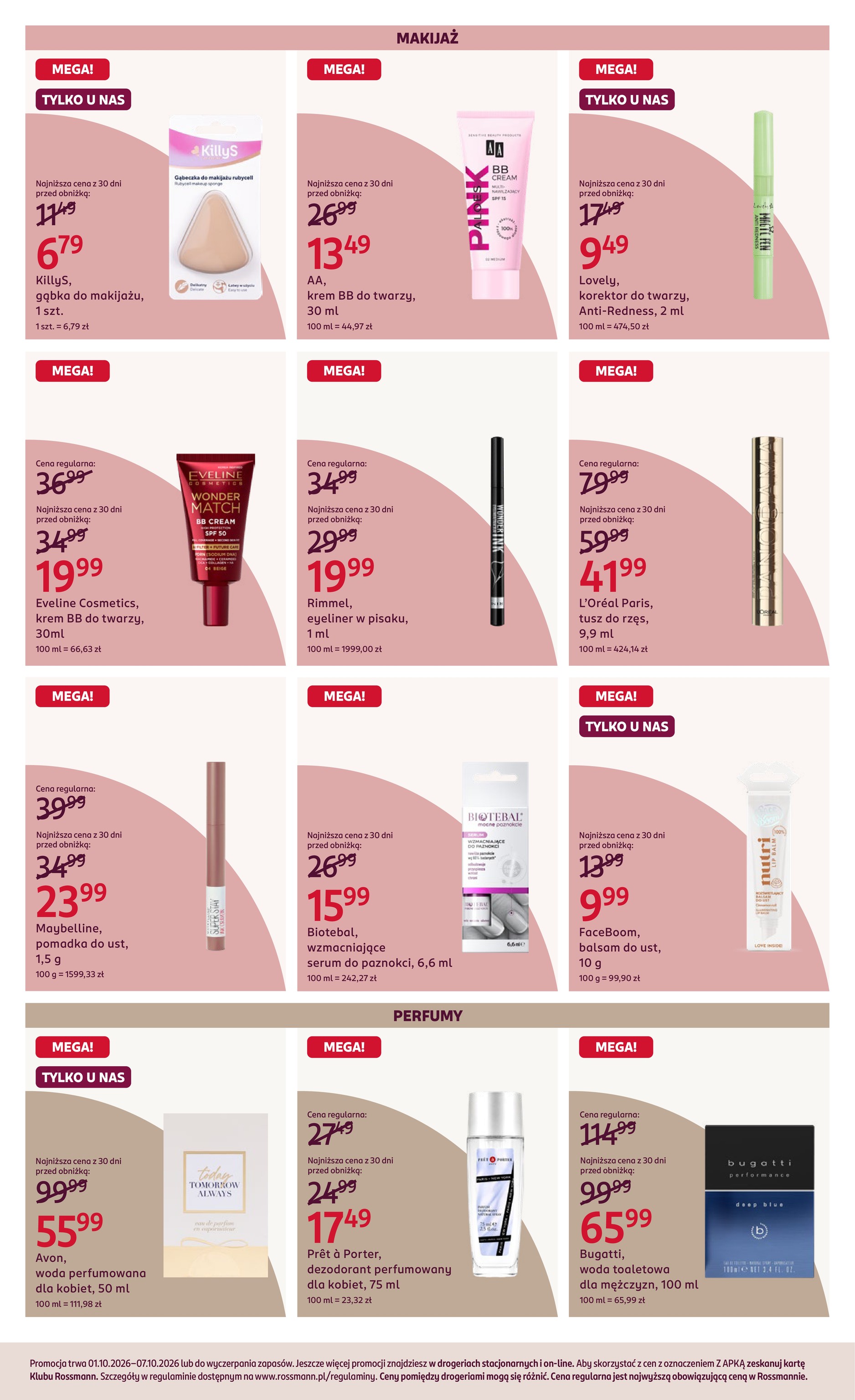 rossmann - Aktualna gazetka Rossmann ważna od 01.10.2026 do 07.10.2026 - page: 6