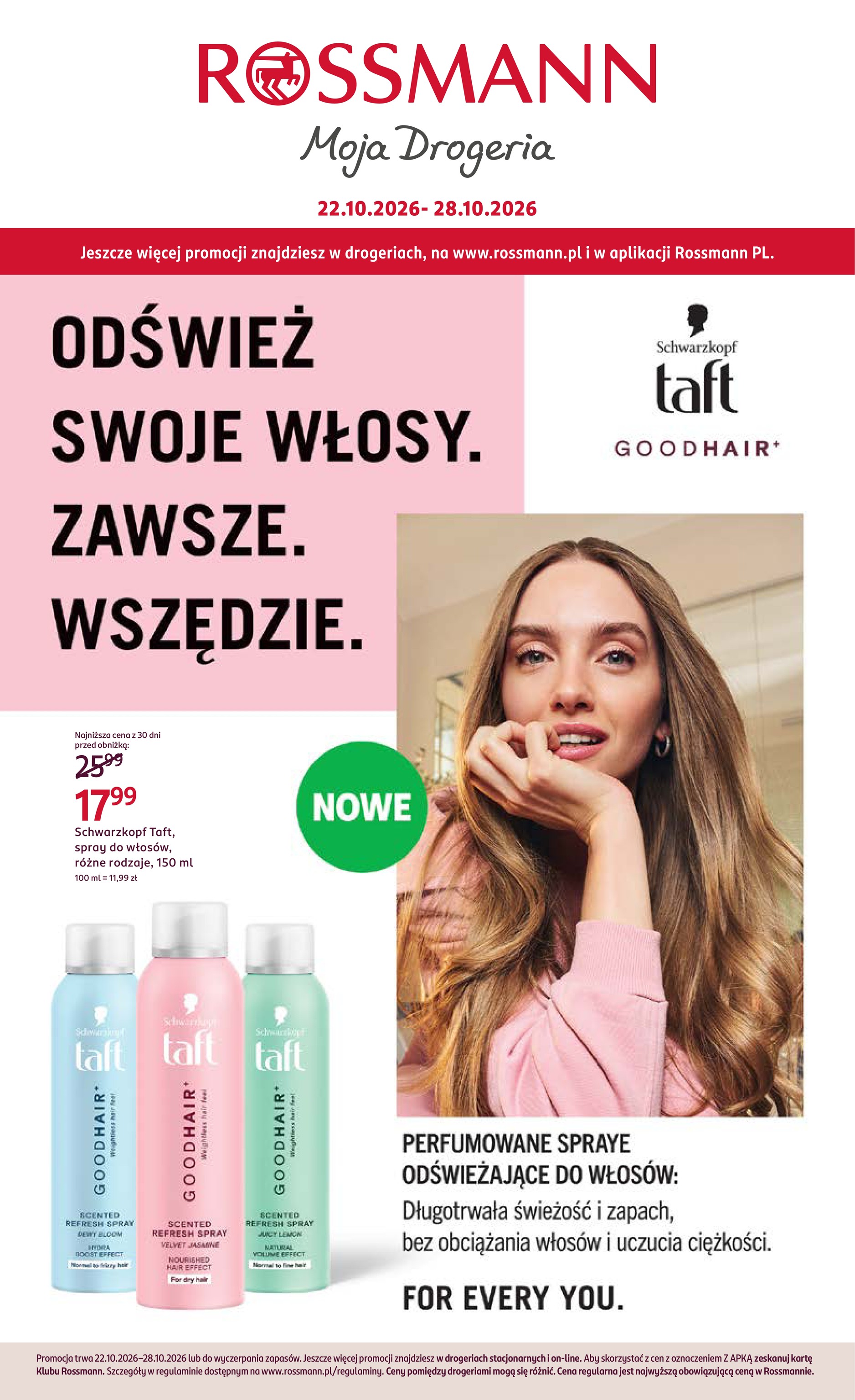 rossmann - Aktualna gazetka Rossmann ważna od 22.10.2026 do 28.10.2026 - page: 8