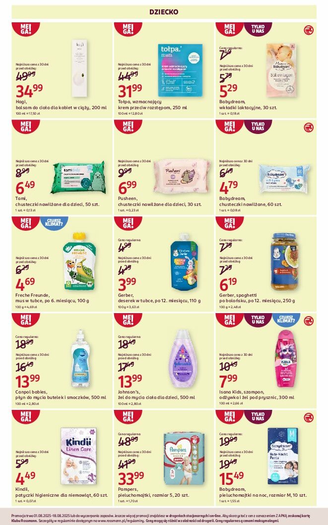 rossmann - Gazetka Rossmann ważna od 01.08. - 18.08. - page: 14