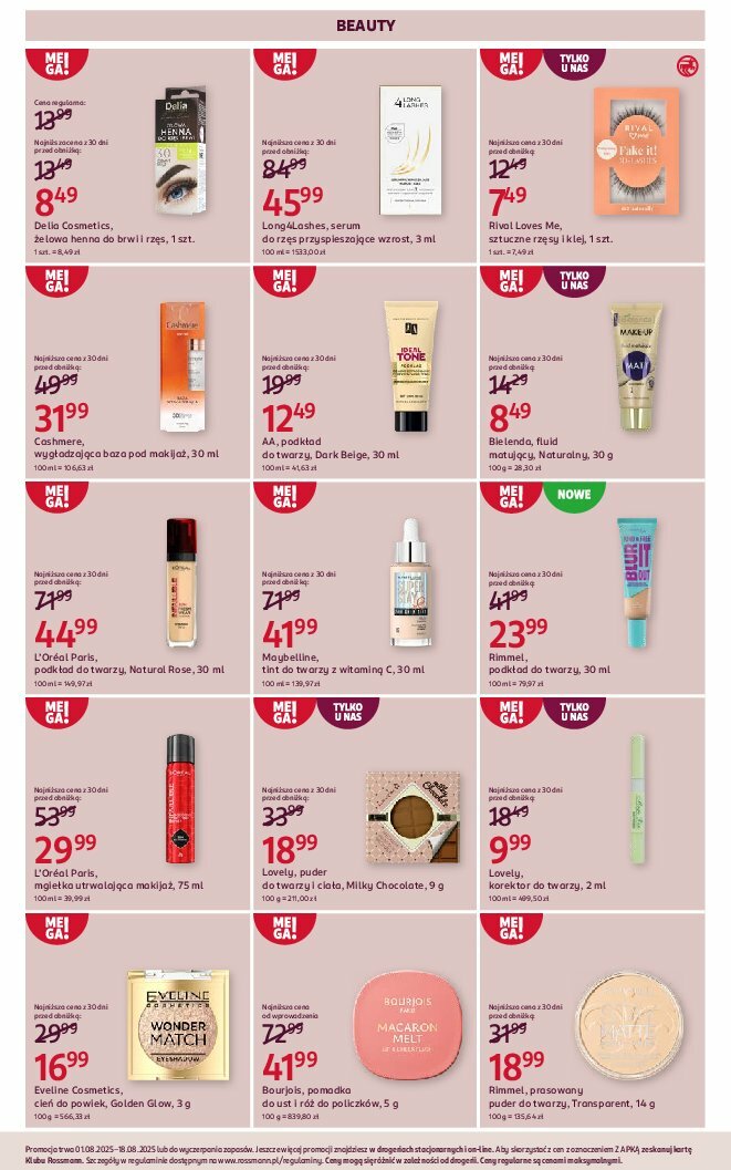 rossmann - Gazetka Rossmann ważna od 01.08. - 18.08. - page: 11