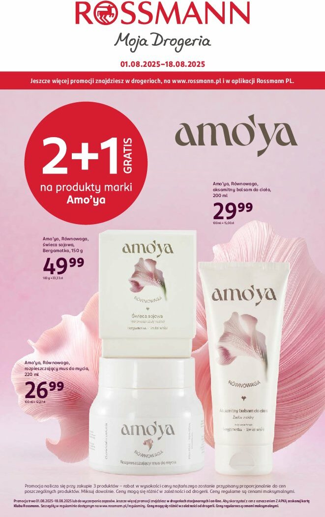 rossmann - Gazetka Rossmann ważna od 01.08. - 18.08.