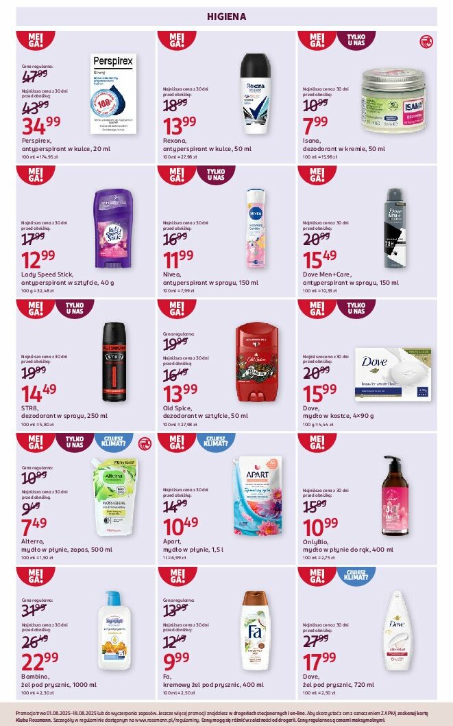rossmann - Gazetka Rossmann ważna od 01.08. - 18.08. - page: 4