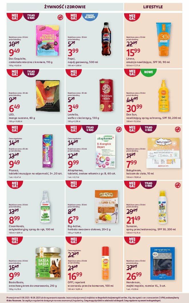 rossmann - Gazetka Rossmann ważna od 01.08. - 18.08. - page: 15