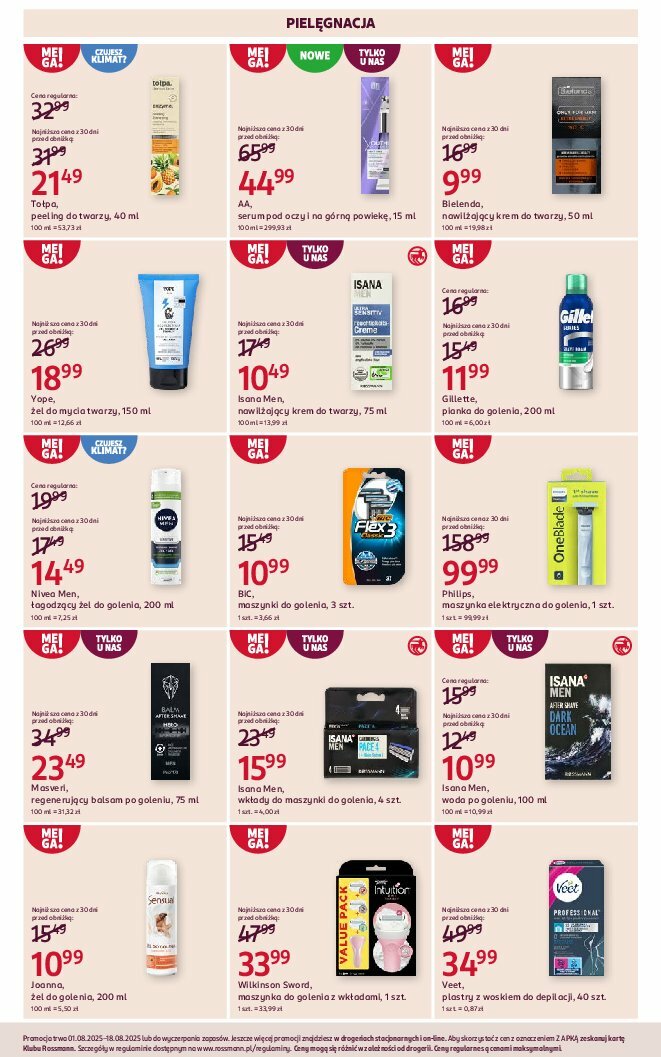 rossmann - Gazetka Rossmann ważna od 01.08. - 18.08. - page: 10