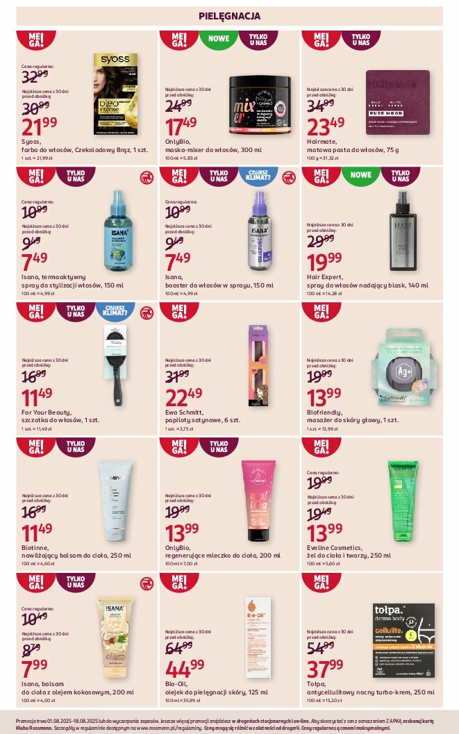 rossmann - Gazetka Rossmann ważna od 01.08. - 18.08. - page: 8