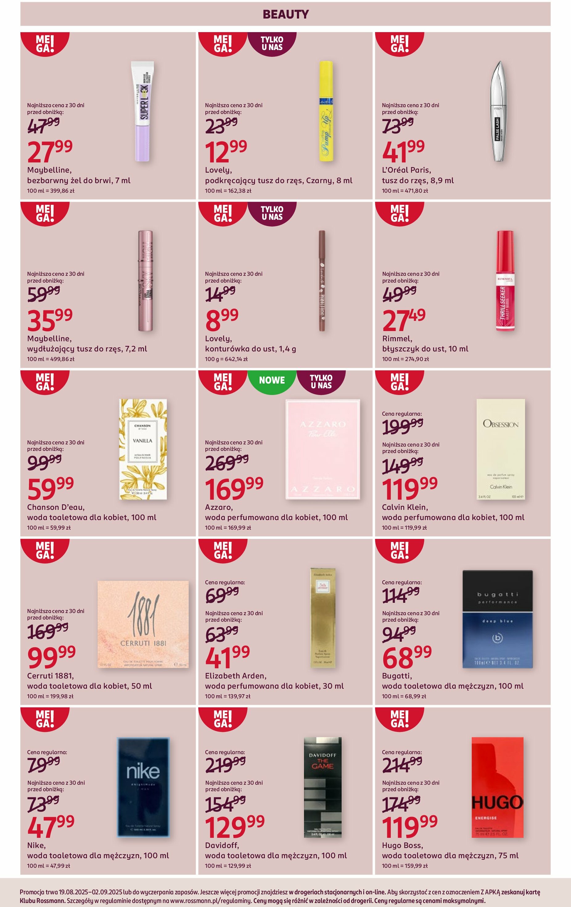 rossmann - Gazetka Rossmann - ważna od 19.08. do 02.09. - page: 10