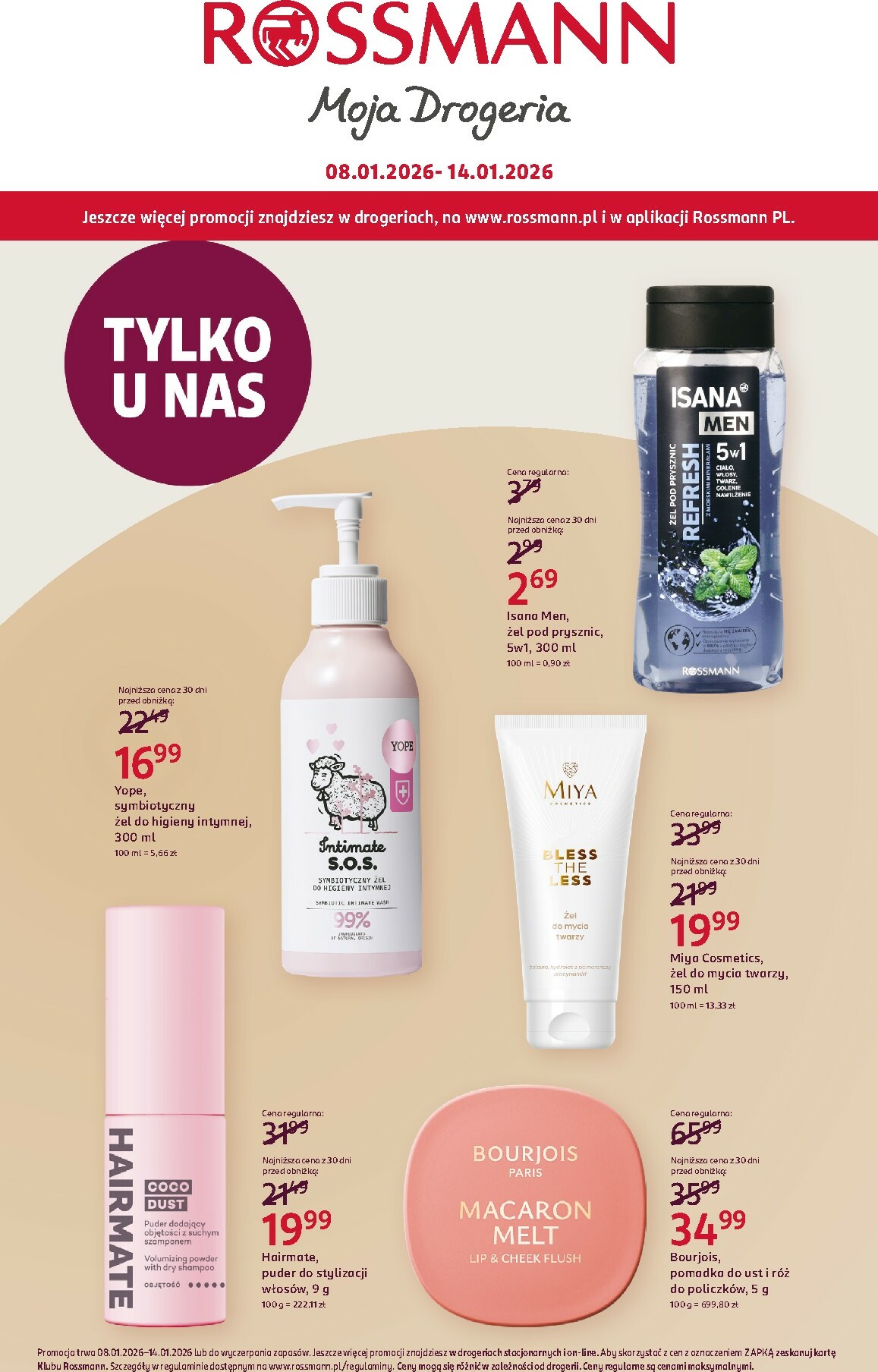 rossmann - Gazetka Rossmann - ważna od 08.01. do 14.01.