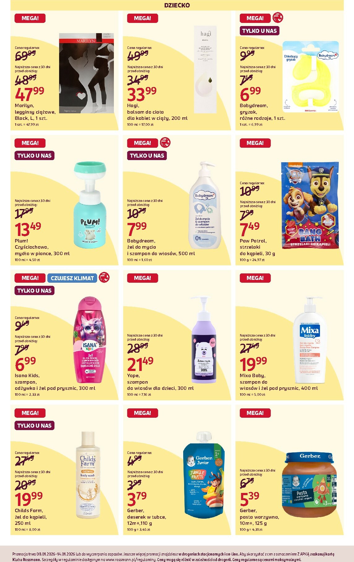rossmann - Gazetka Rossmann - ważna od 08.01. do 14.01. - page: 3
