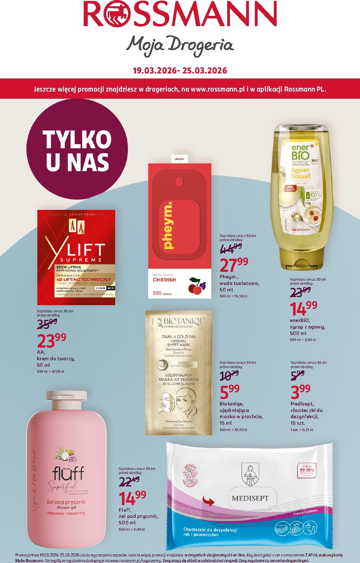 rossmann - Gazetka Rossmann - ważna od 19.03.2026 do 25.03.2026