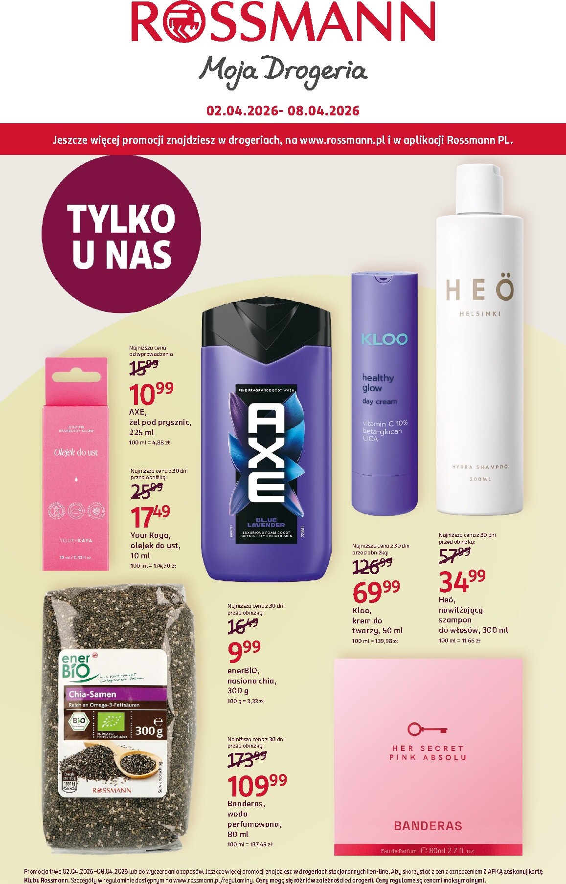 rossmann - Gazetka Rossmann - ważna od 02.04.2026 do 08.04.2026