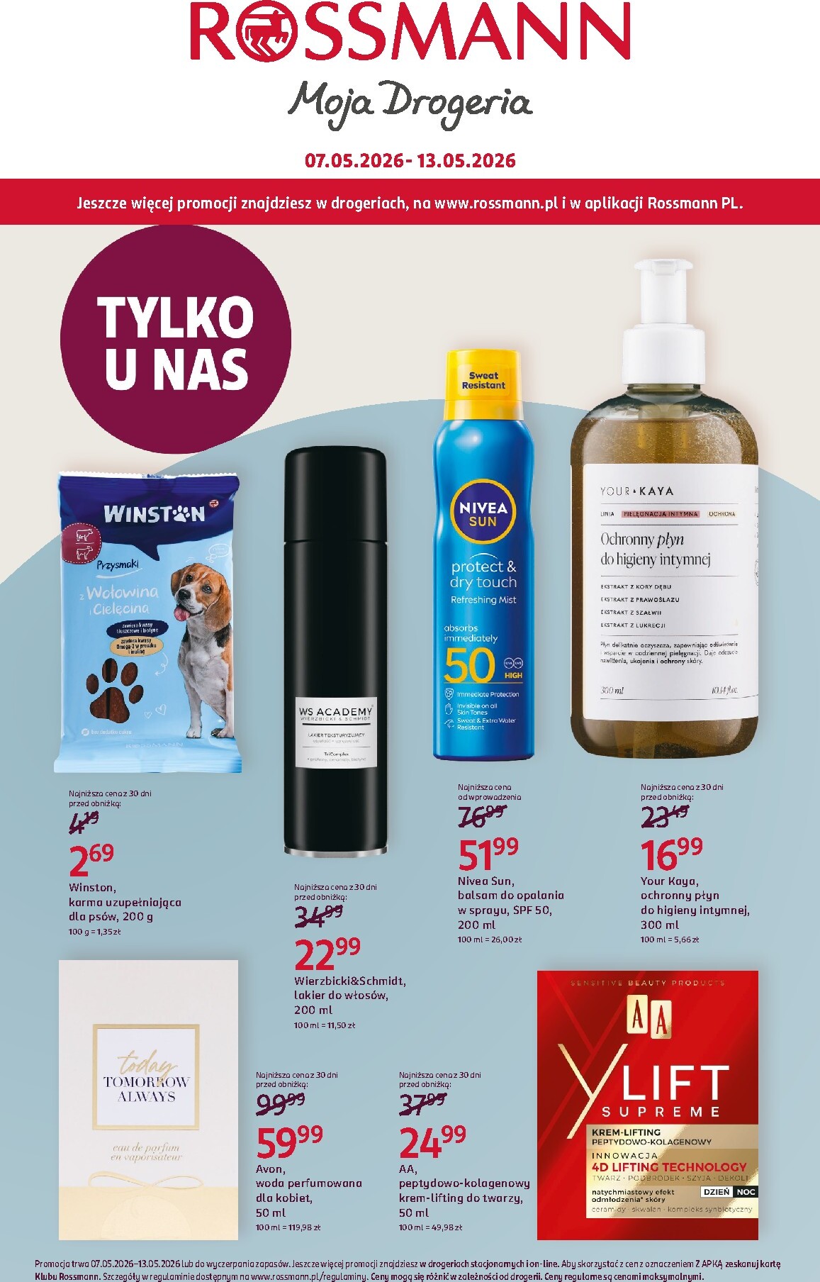 rossmann - Aktualna gazetka Rossmann ważna od 07.05.2026 do 13.05.2026