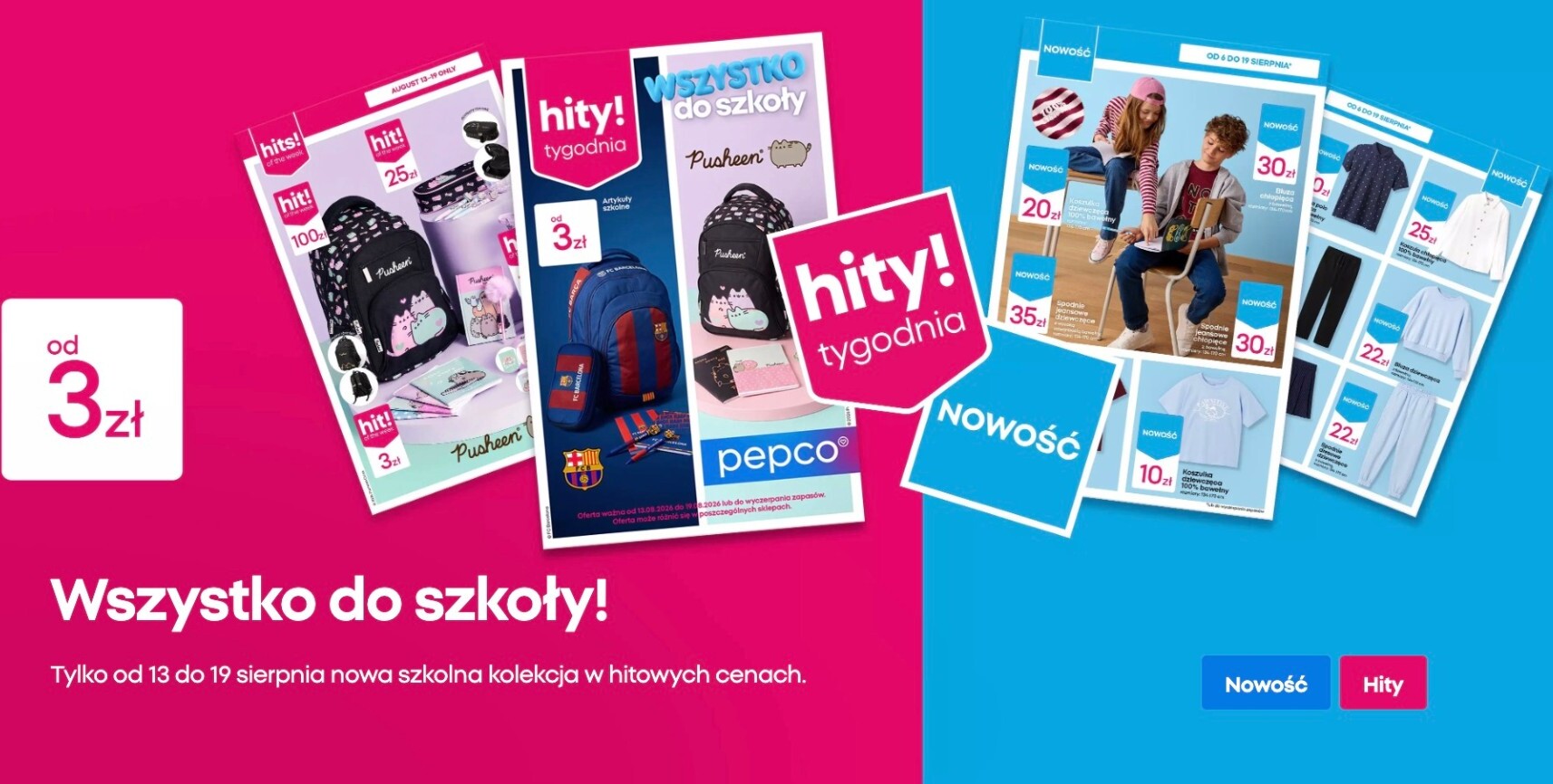 pepco - Aktualna gazetka Pepco ważna od 13.08.2026 do 19.08.2026