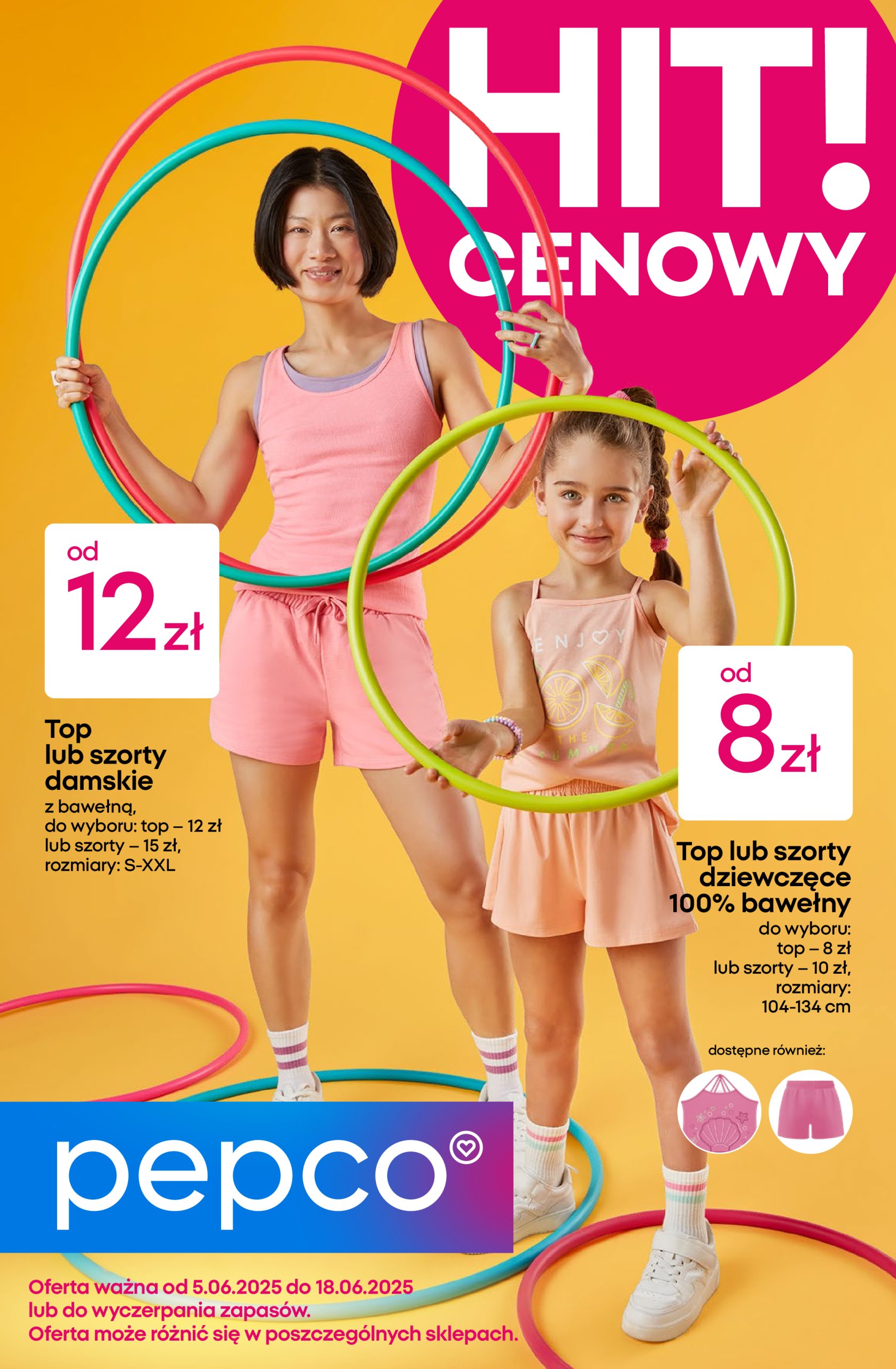pepco - Pepco - Kolorowe komplety gazetka ważna od 05.06. - 18.06.