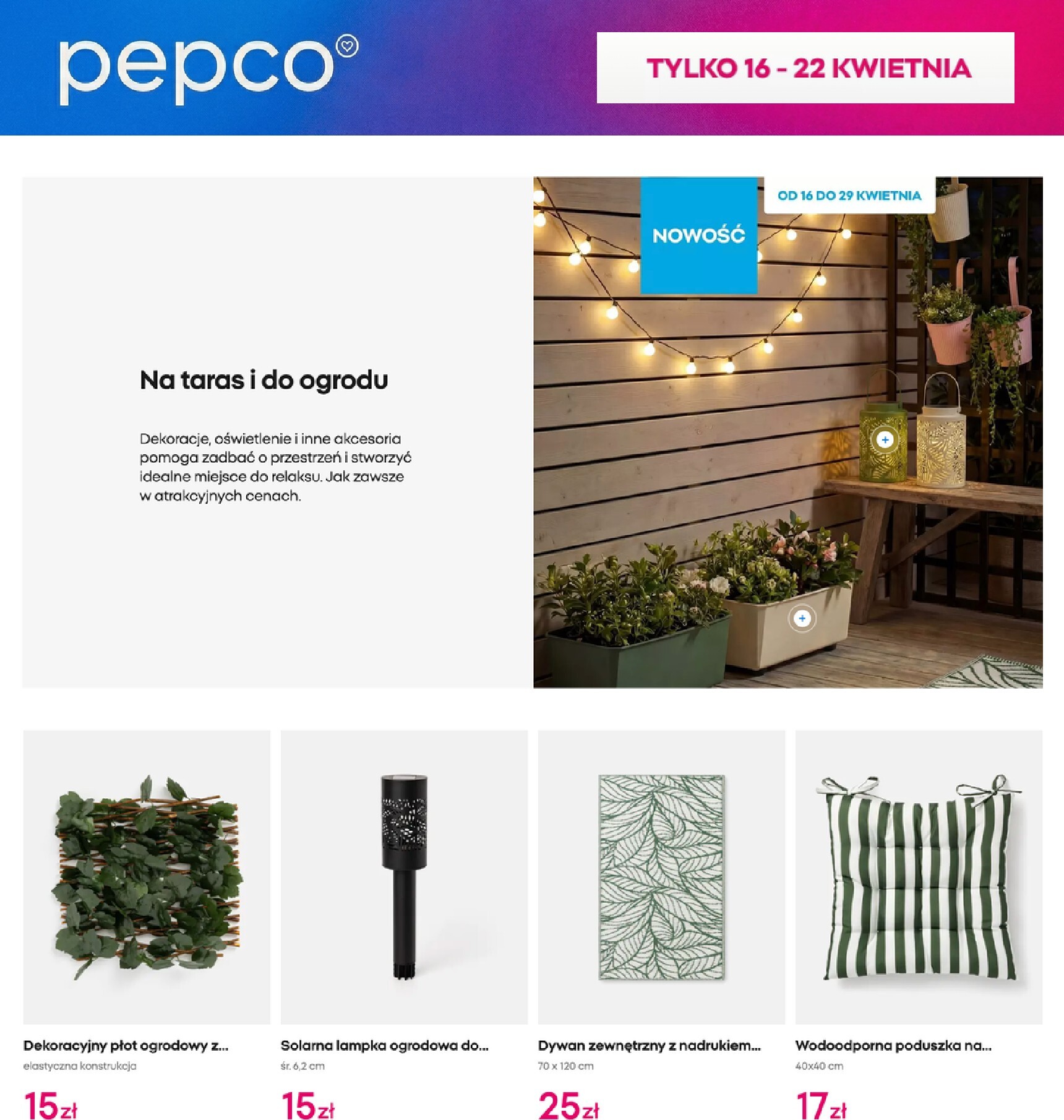pepco - Aktualna gazetka Pepco ważna od 16.04.2026 do 22.04.2026 - page: 7